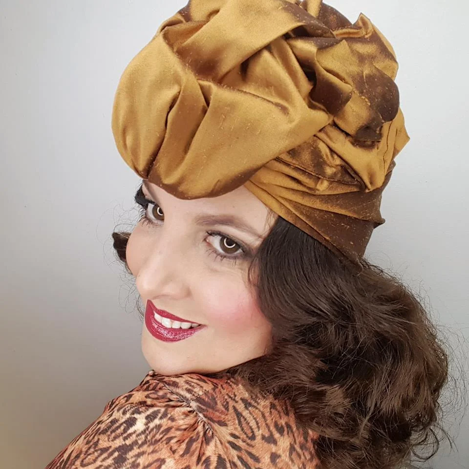 silk turban summer hat