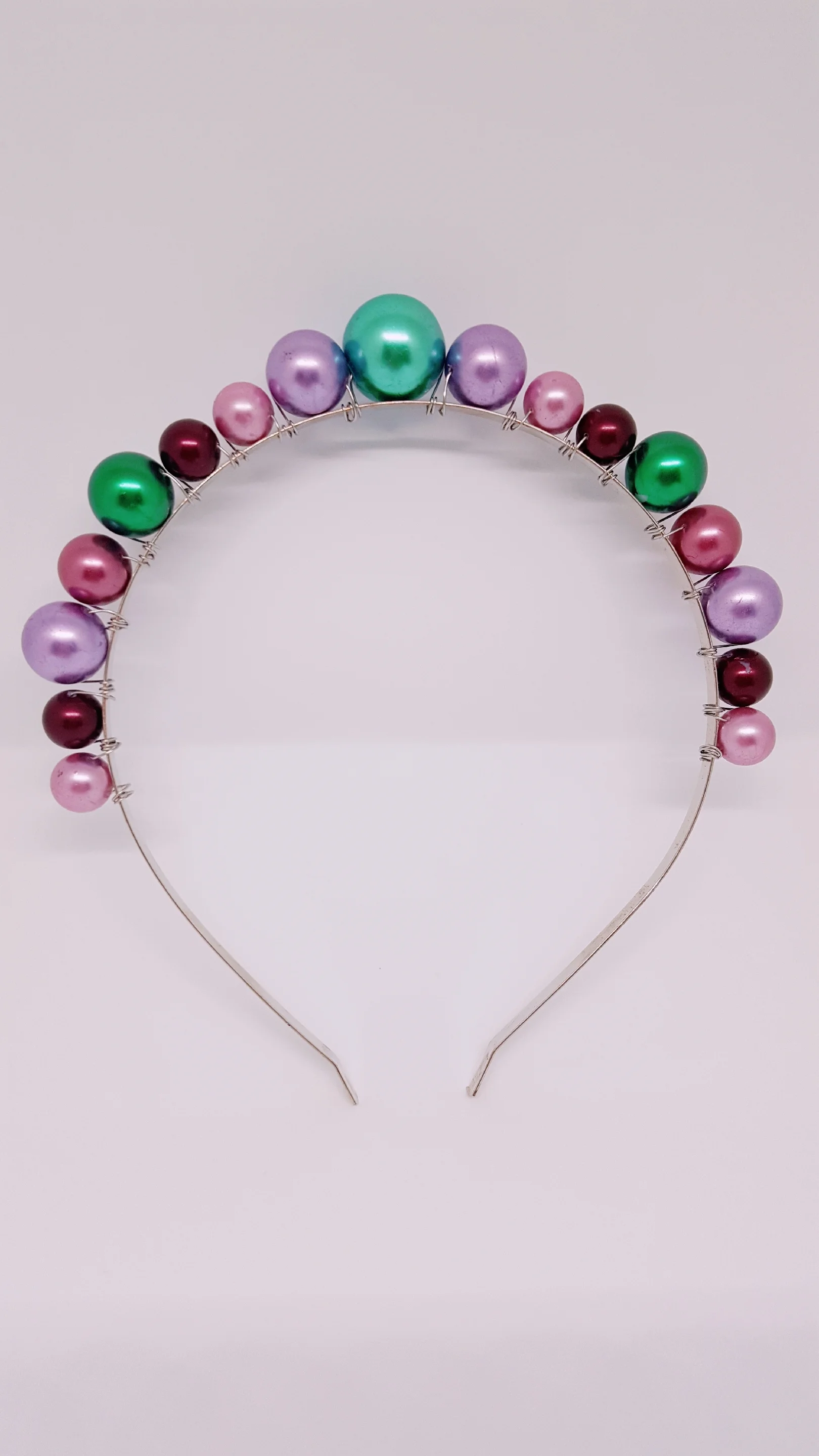 Ariel Metallic Pearl Headpiece Milliner Sydney .jpg
