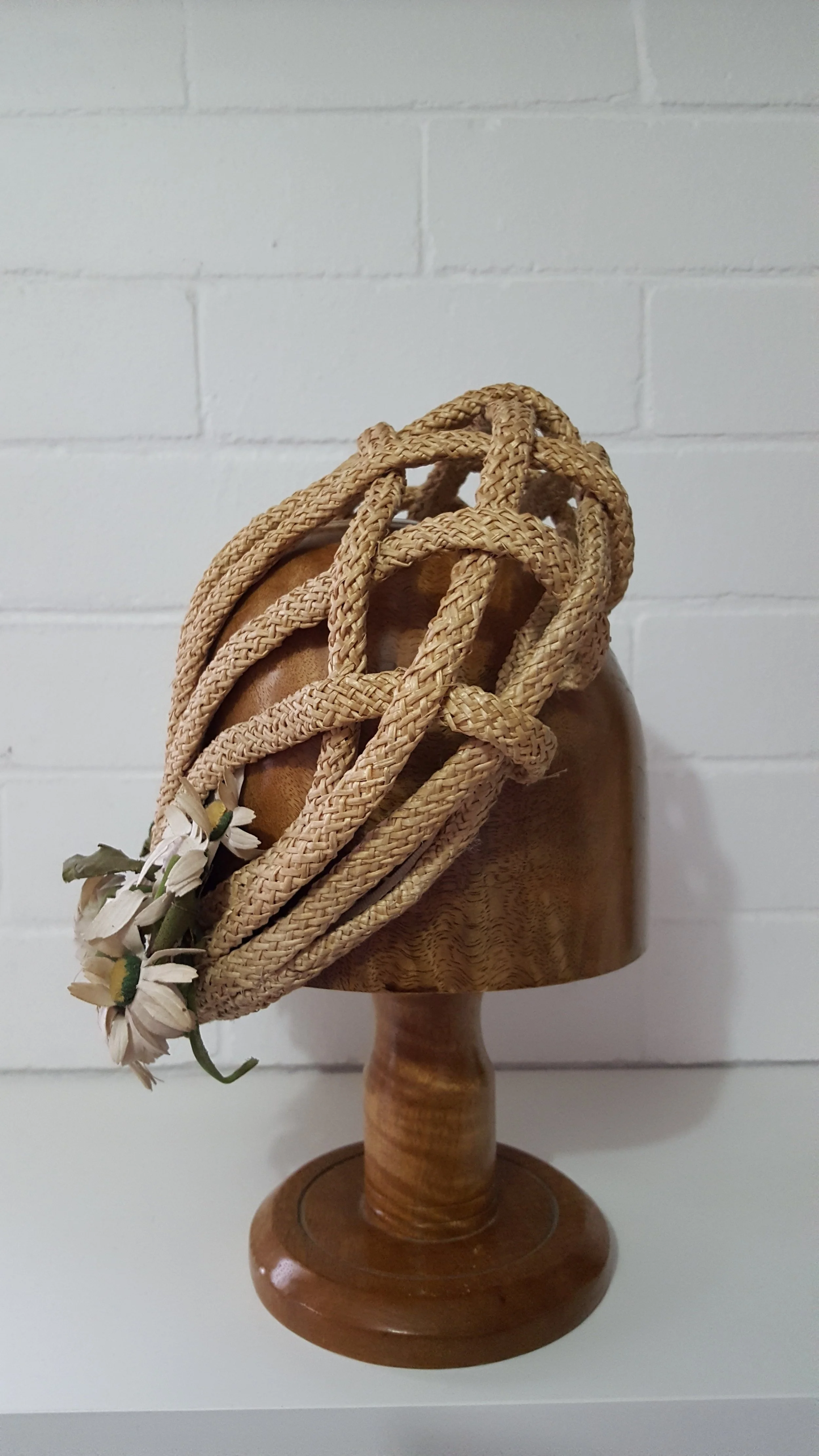 The House of Hats Straw 60s Juliet Cap Miliner Sydney .jpg