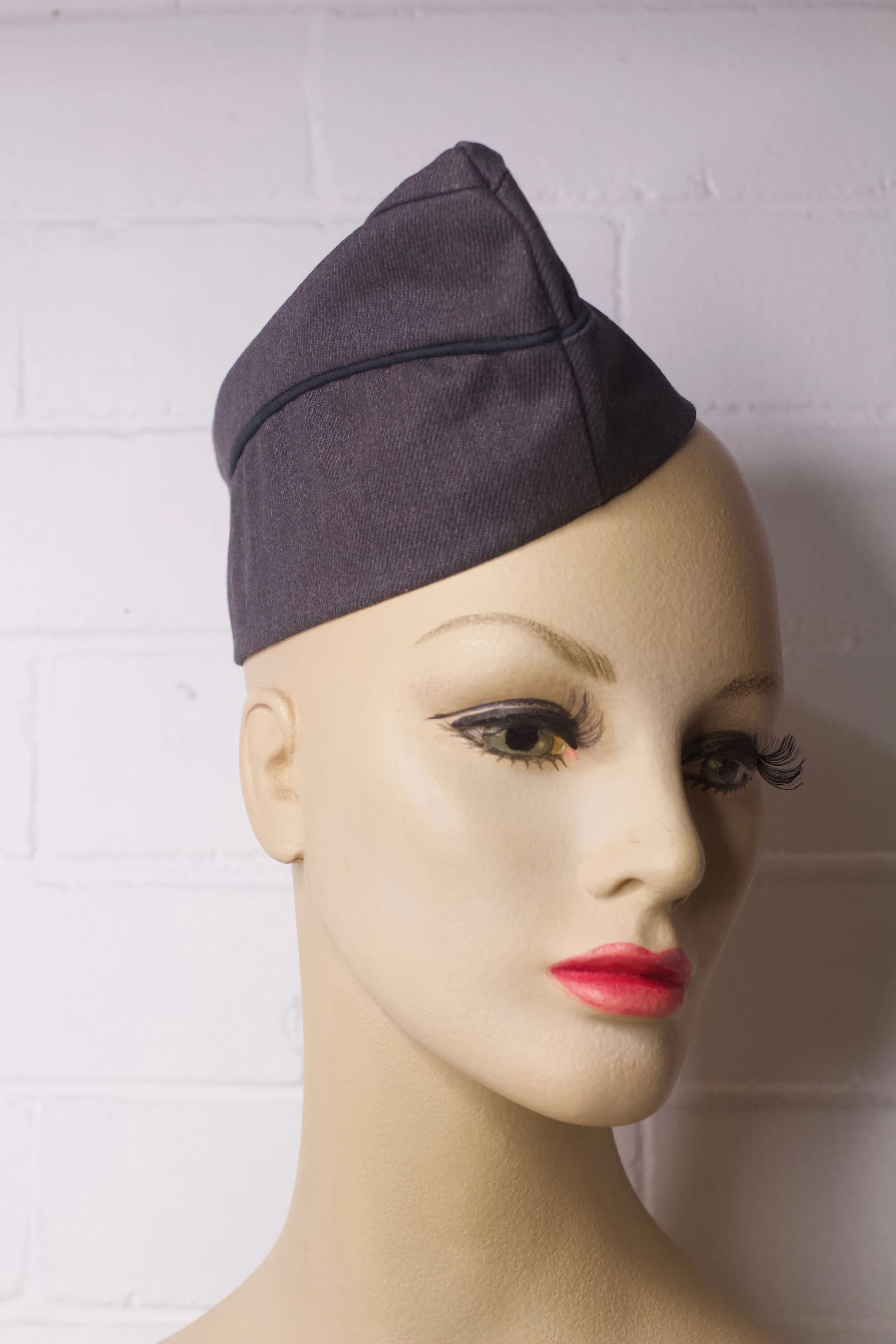 The houseof hats Grey Garrison cap .jpeg