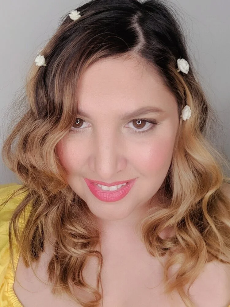 cream rose flower hair accessoires