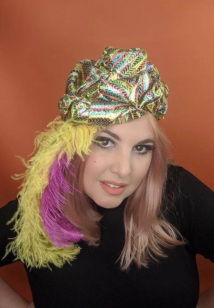 The House Of Hats Yellow Ziggy Turban Millienry Sydney.jpg