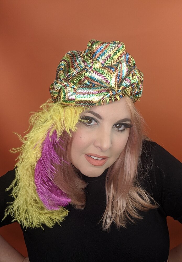 The House Of Hats Yellow Ziggy Turban Millienry Sydney.jpg