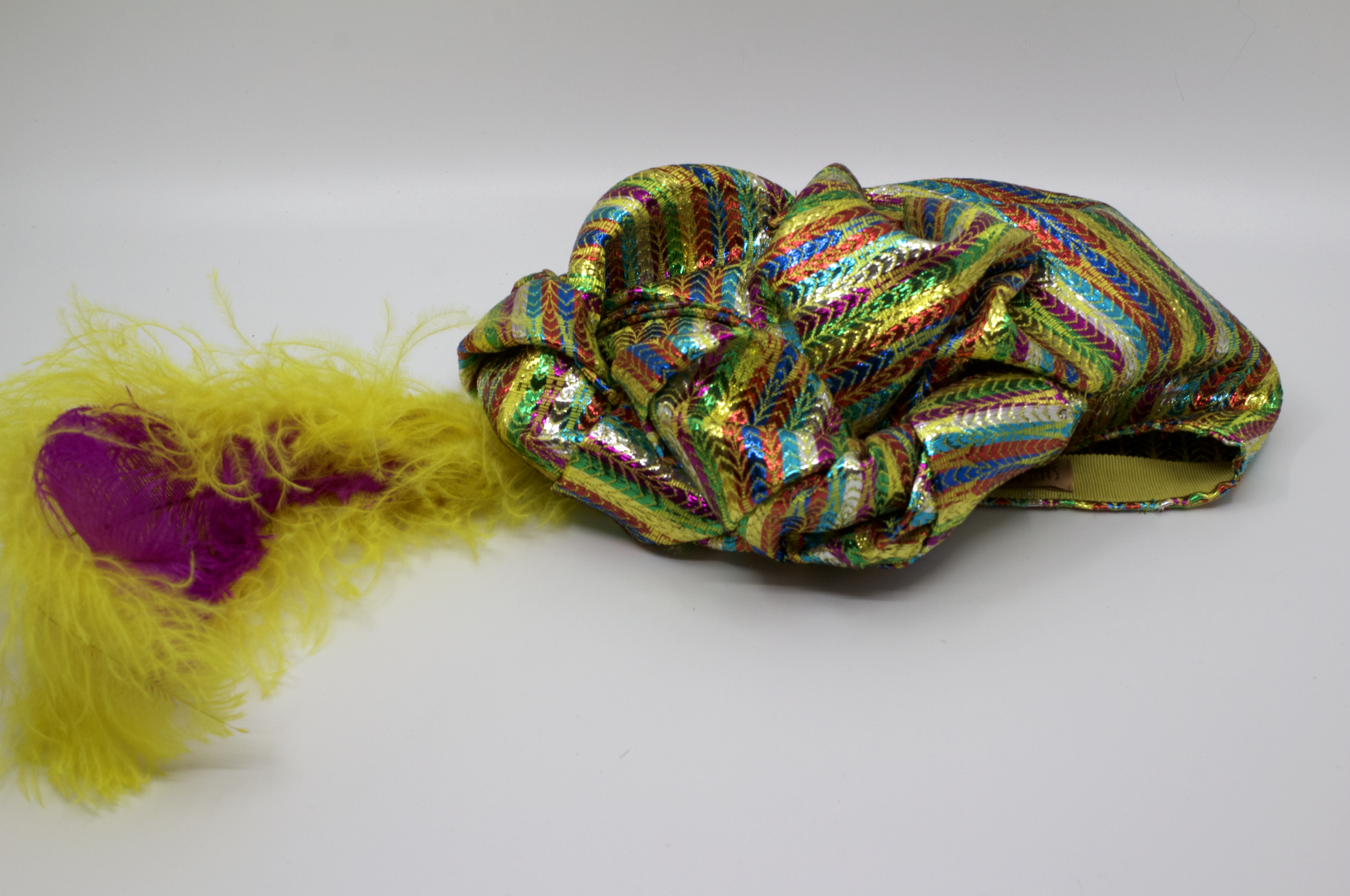 The House of Hats Ziggy Feather Turban Hats Sydney .png