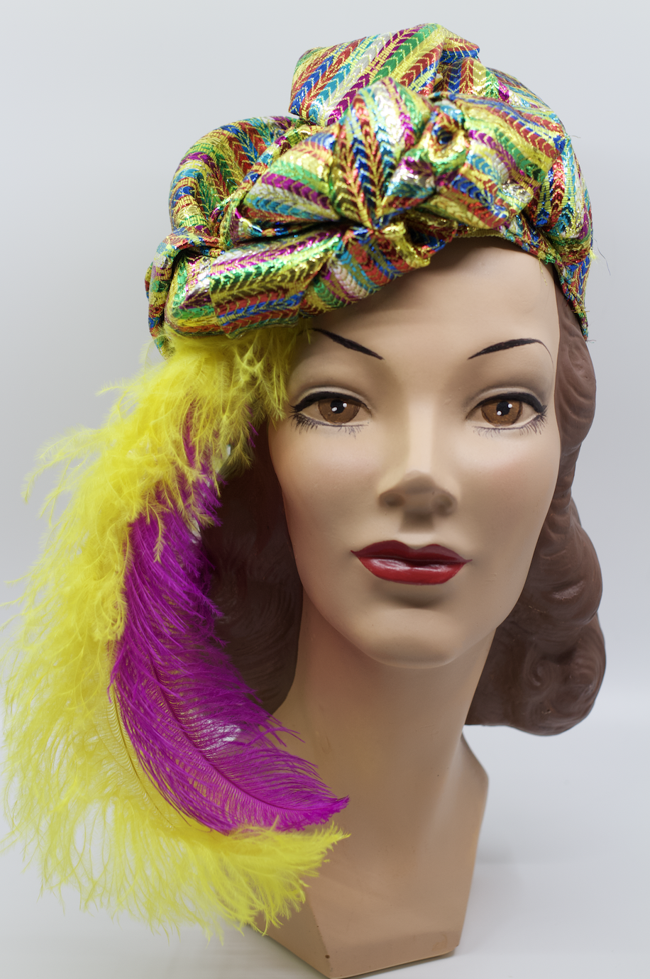 The House Of Hats Ziggy Yellow turban Boho Hats Sydney Australia Millinery Sydney .png