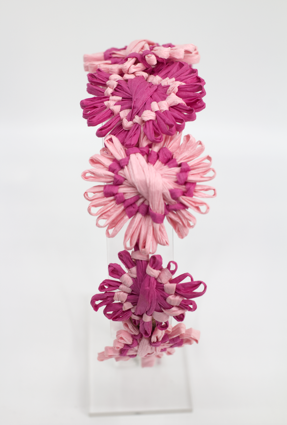The House Of Hats Folk Pink Headband millinery Sydney .png