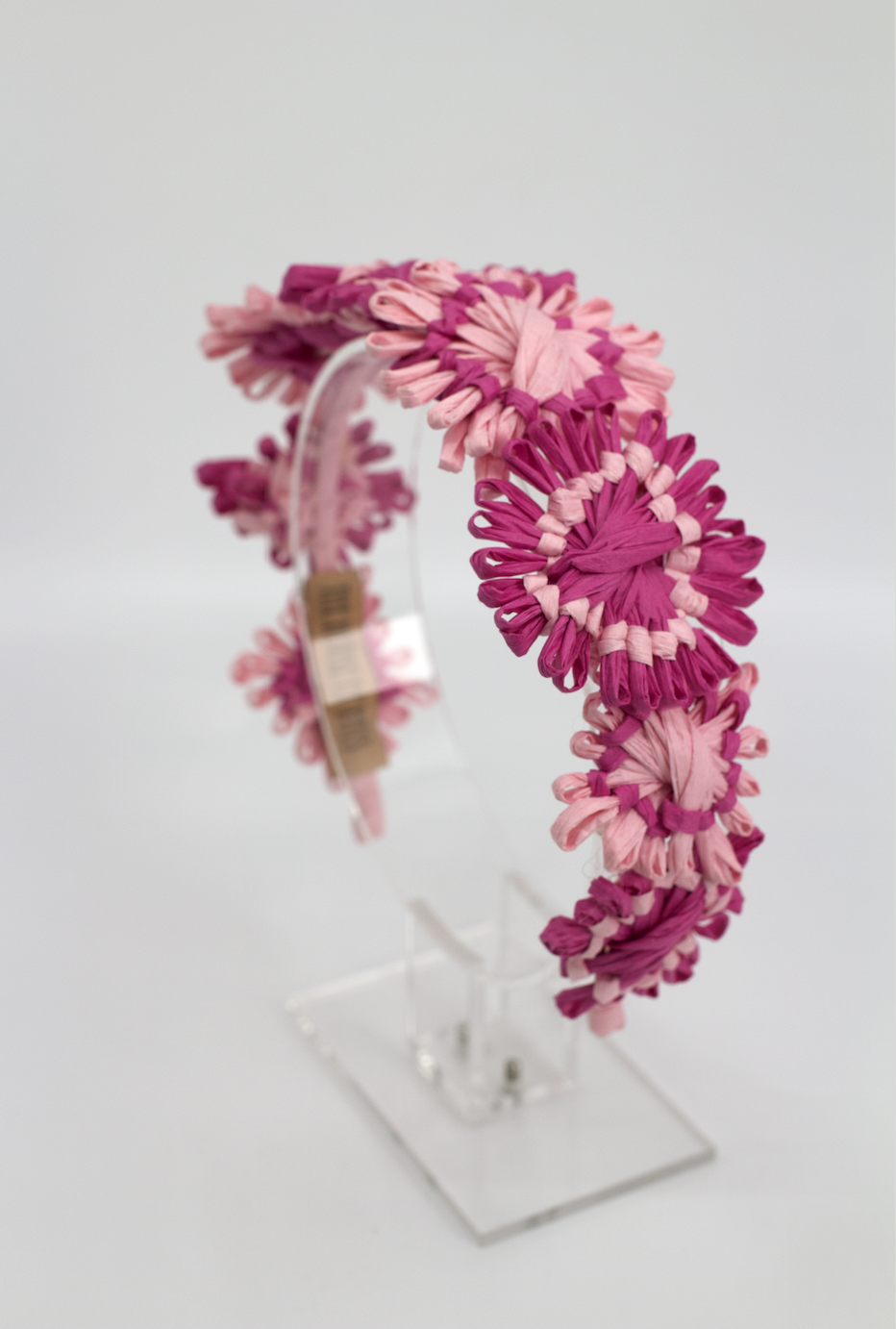 The House Of Hats Folk Pink Headband Womens Hair Accessories Sydney Millinery Sydney .png