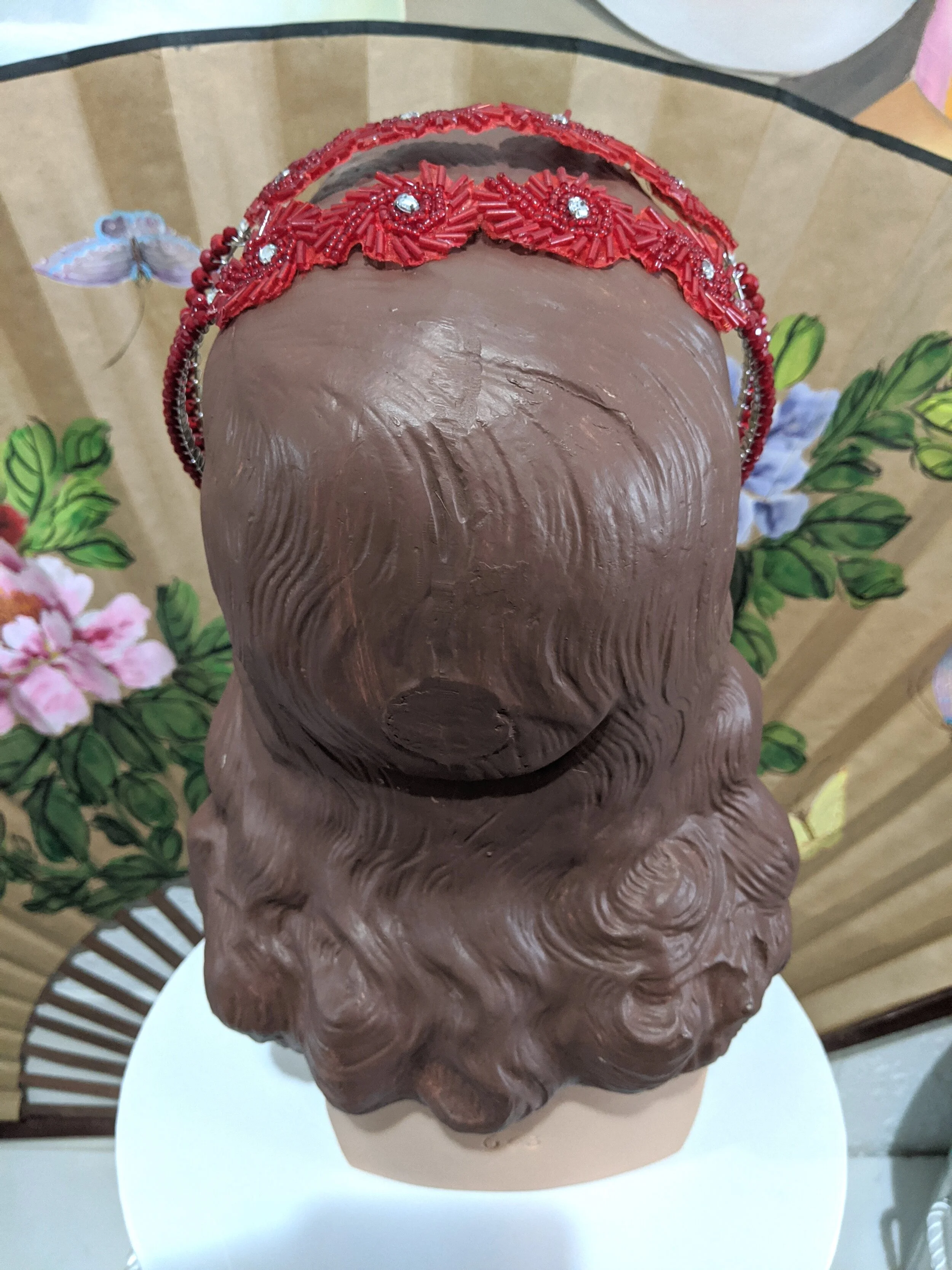 vintage Gatsby headpiece Bridal Millinery