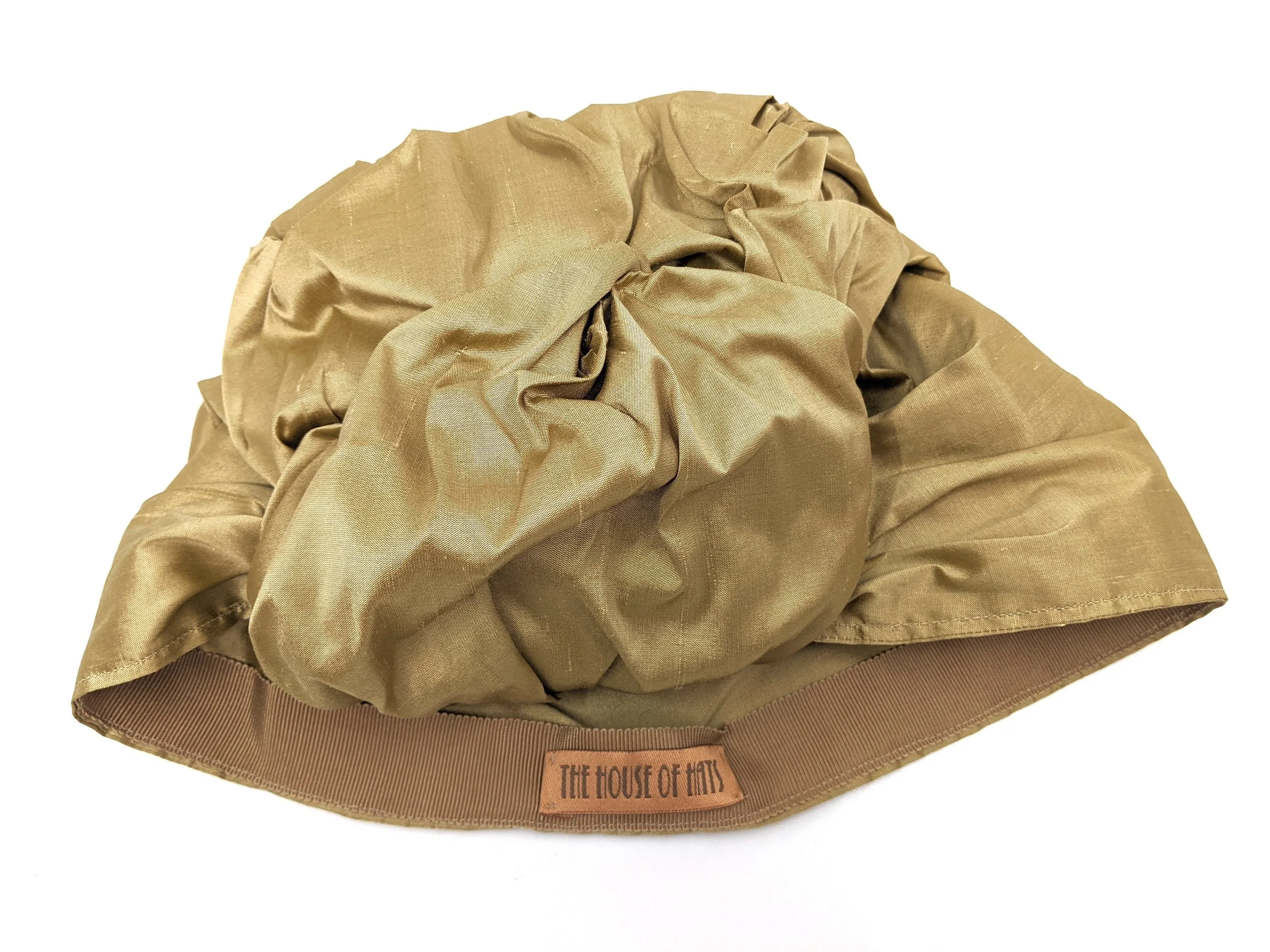 The House Of Hats Gold Hollywood Turban Millinery Australia .jpg