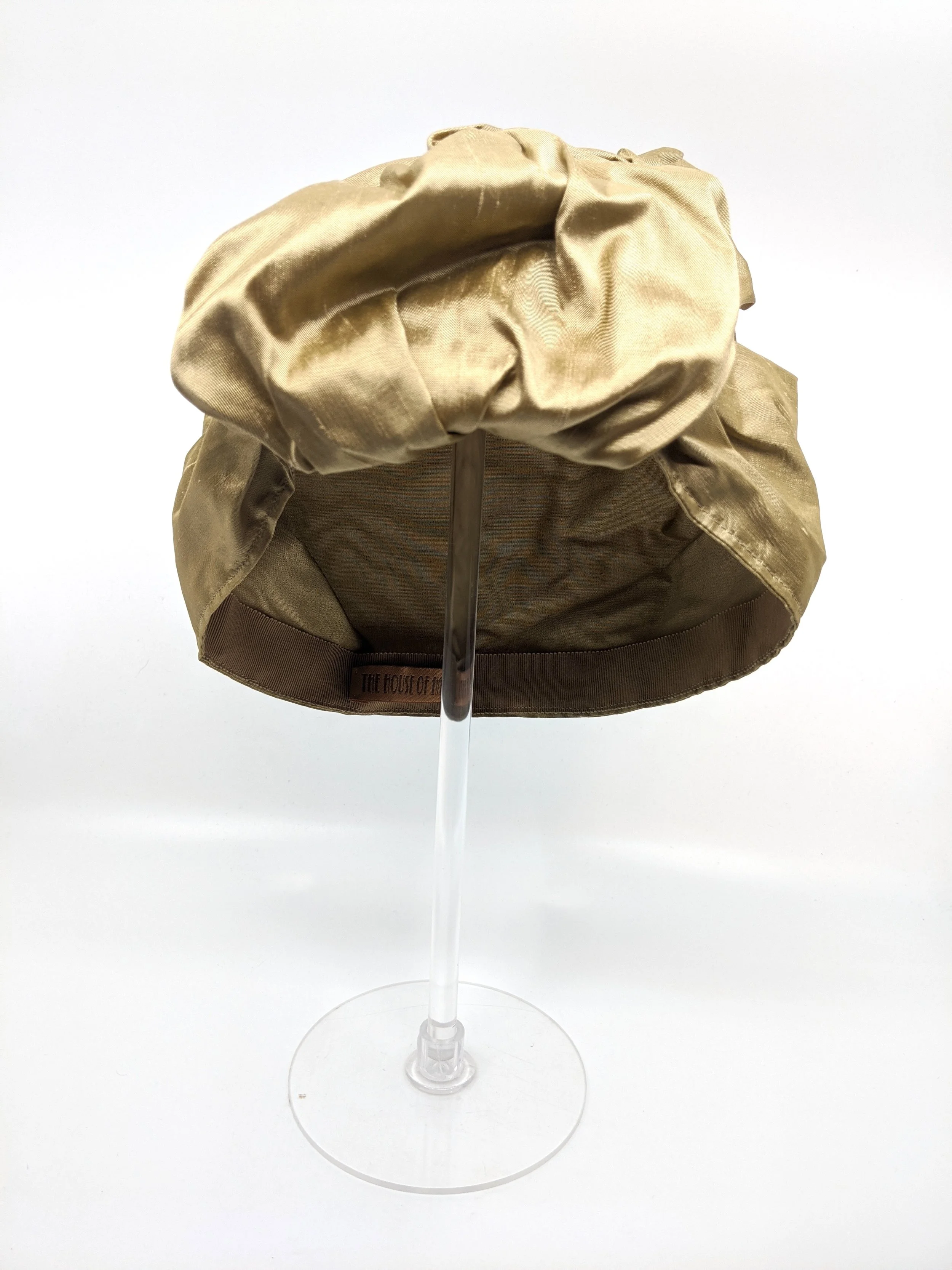 The House of Hats Gold Turban Millinery Australia .jpg