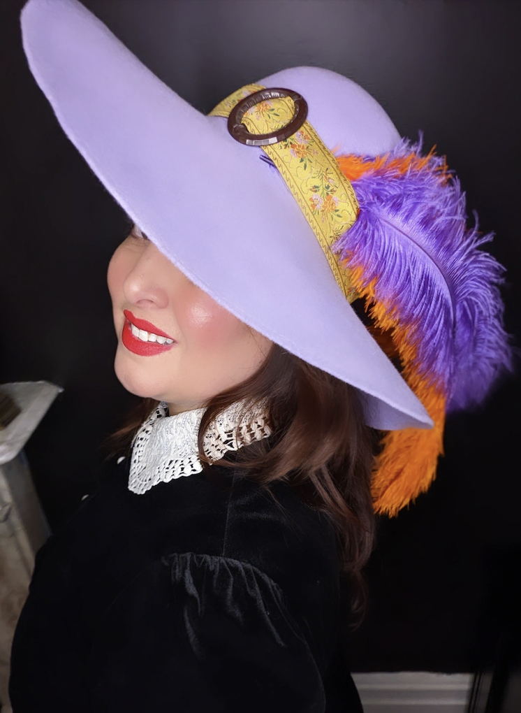 MOON CHILD Felt Wide Brim Boho Hat