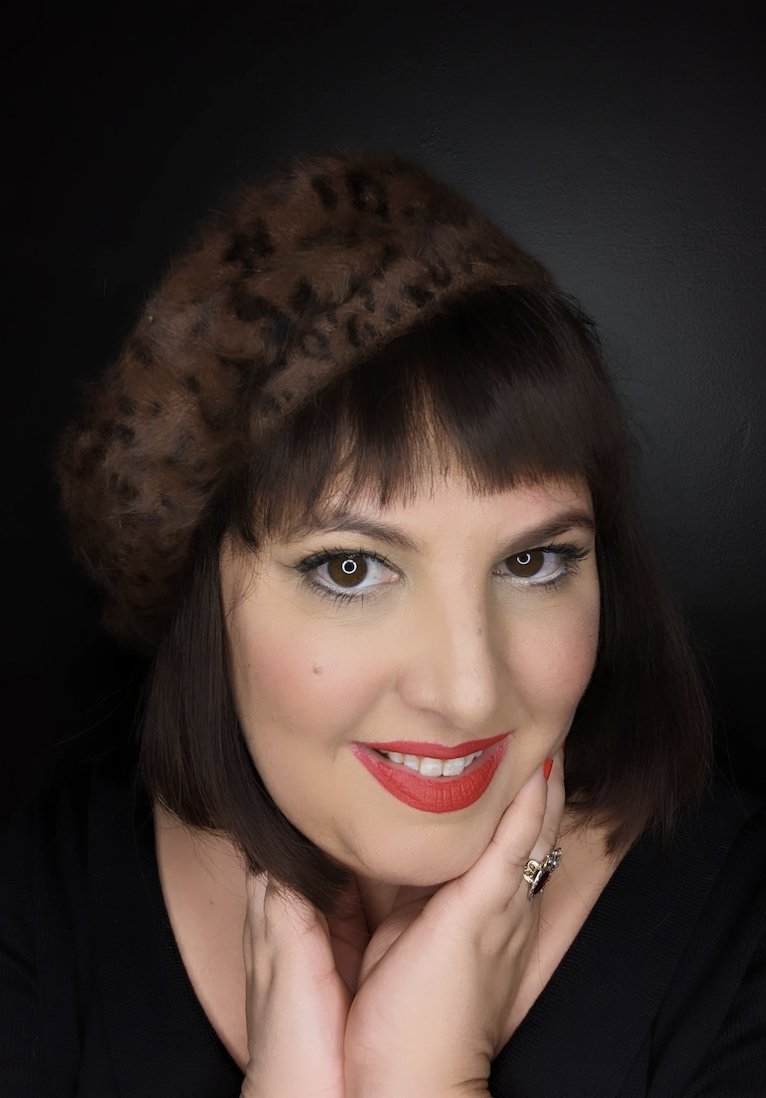 The House Of Hats White Leopard Print Beret Winter Hats Australia