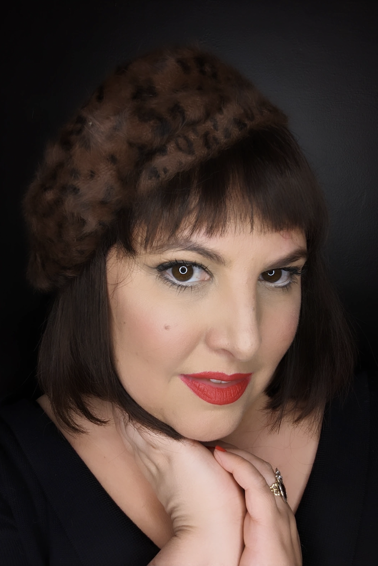 The House of Hats Leopard Print Beret Winter Hats Millinery Australia .png