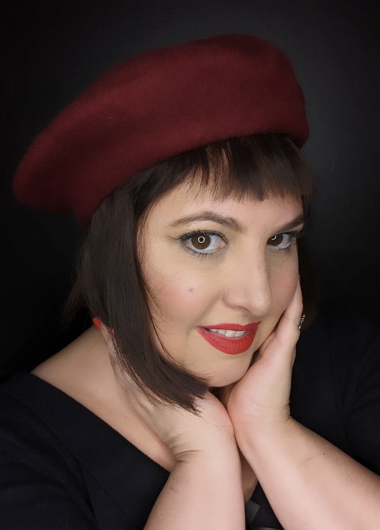 The House Of Hats Wool Beret Merlot Millinery Australia .png