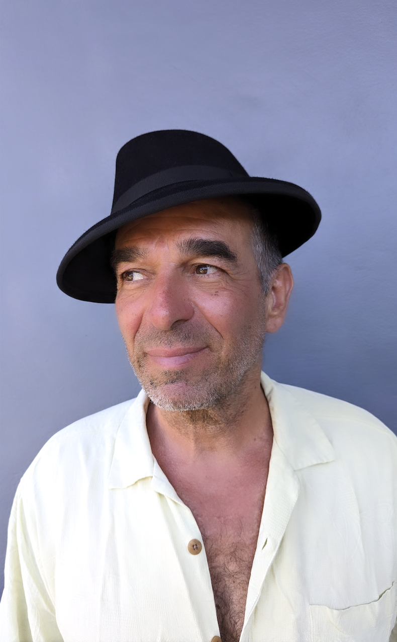 Our Client Leo Wearing his Custom Made Fedora