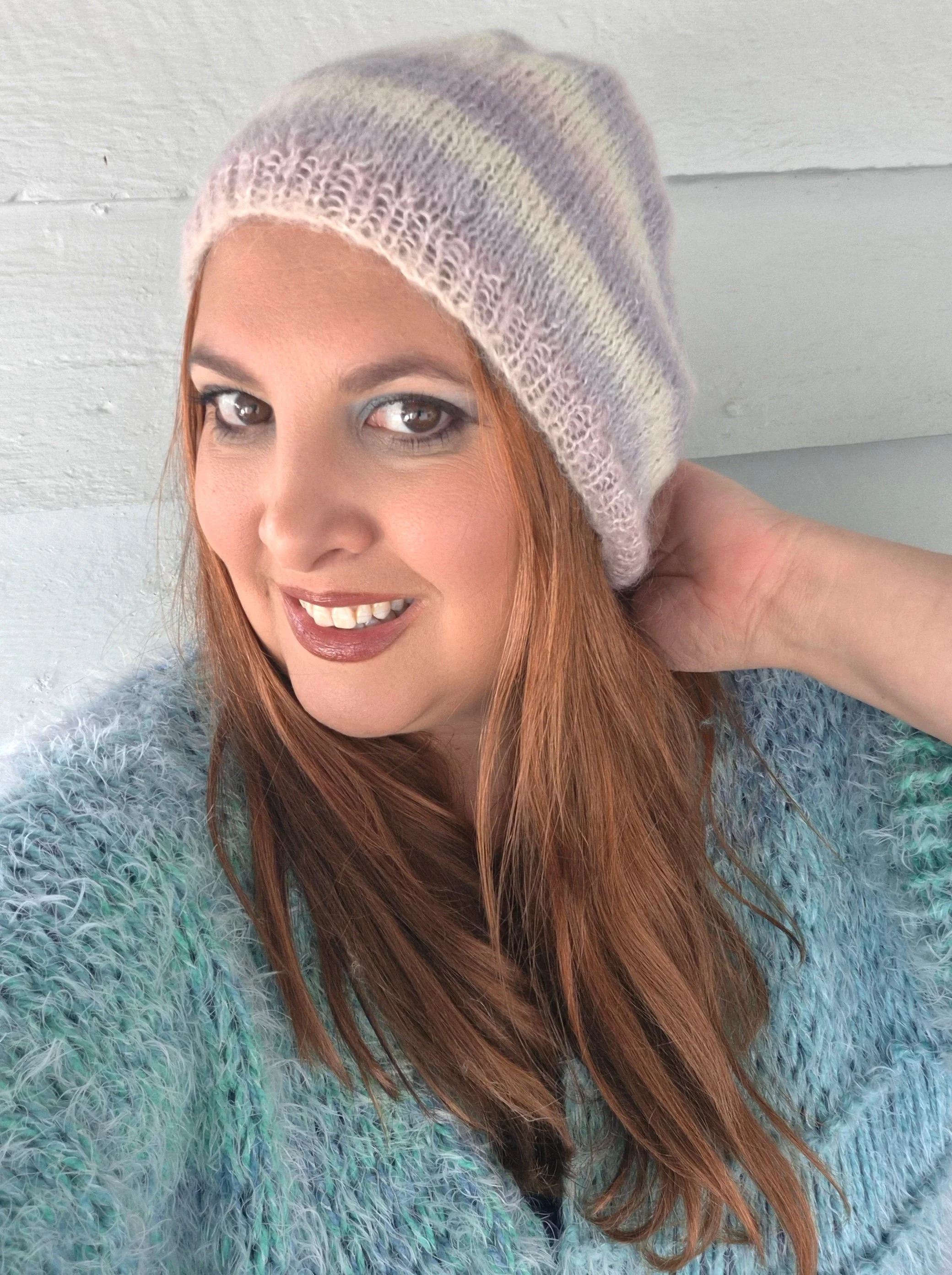 The House Of Hats Mohair Lilac Wool Beanie Hat Shop Australia .jpg