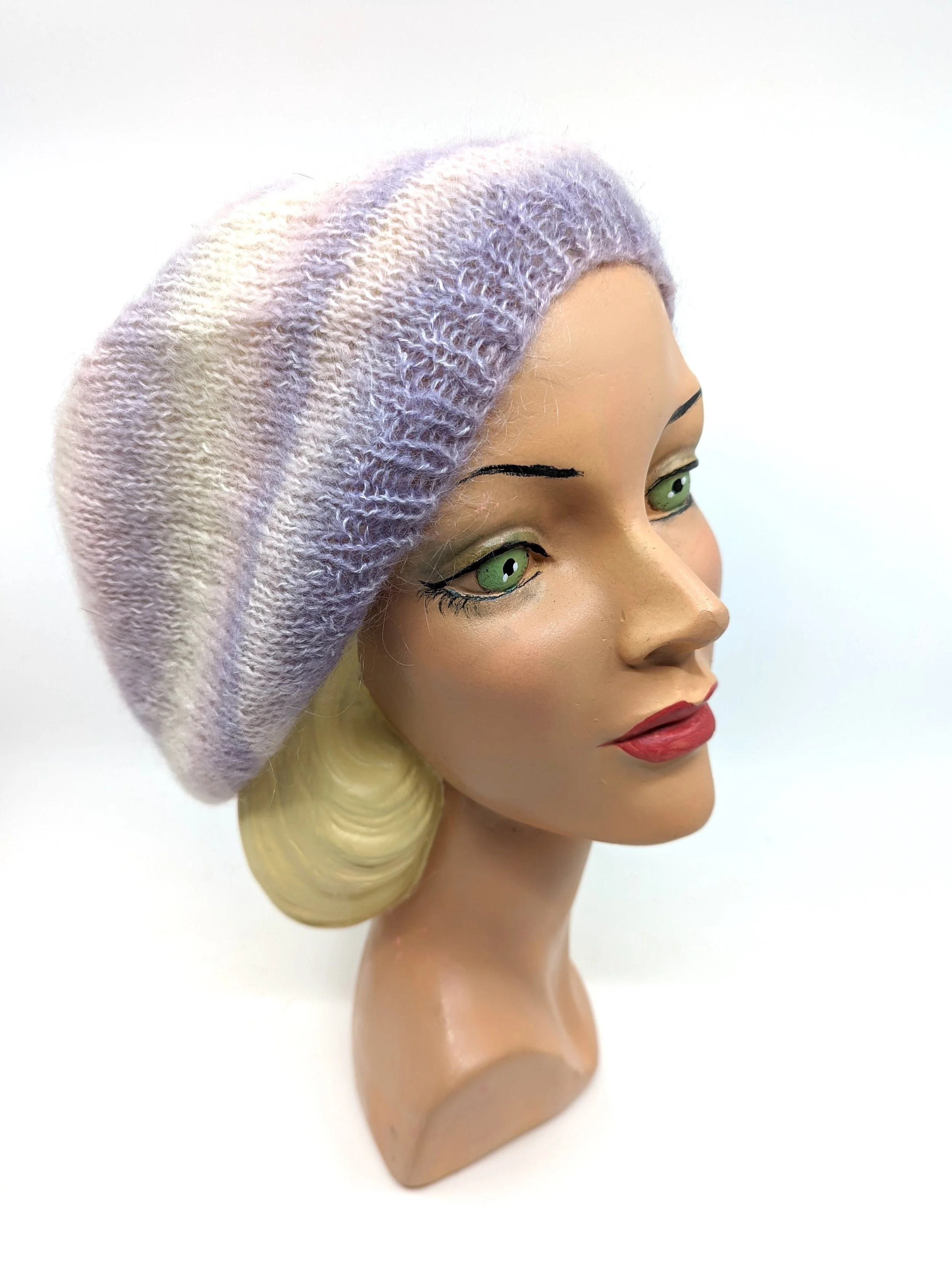 The House of Hats purple wool beanie hats Australia .jpg
