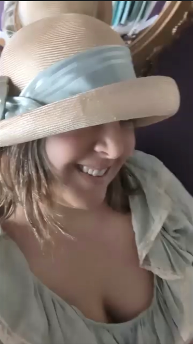 The House Of Hats 1920s Style Lawn Party Straw Hat Millinery Queensland .png