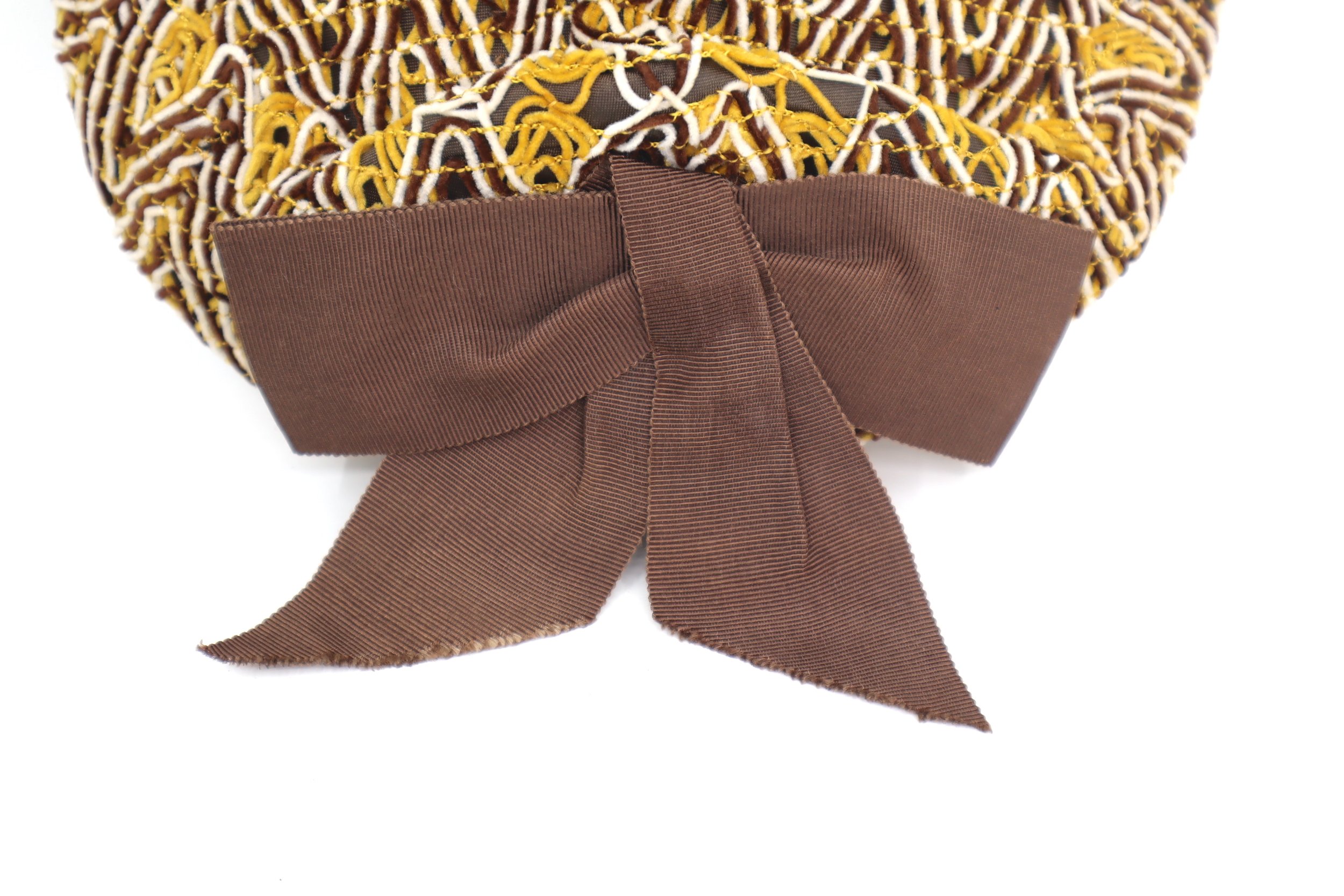 The House Of Hat Brown Tweed Beret Vintage Hat Shop Australia.JPG