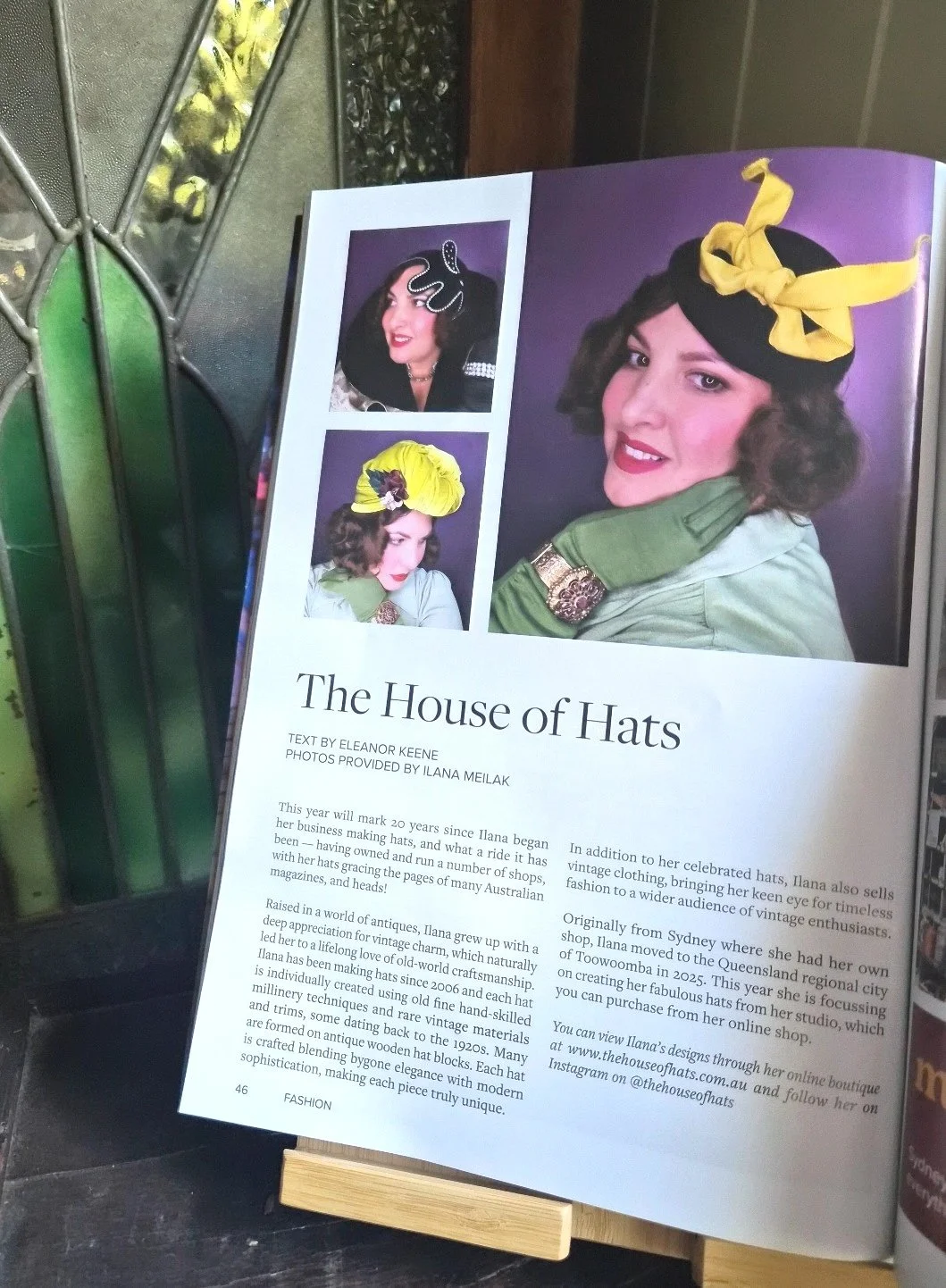 The House Of Hats Era Magazine Vintage Antiques Australia .jpeg