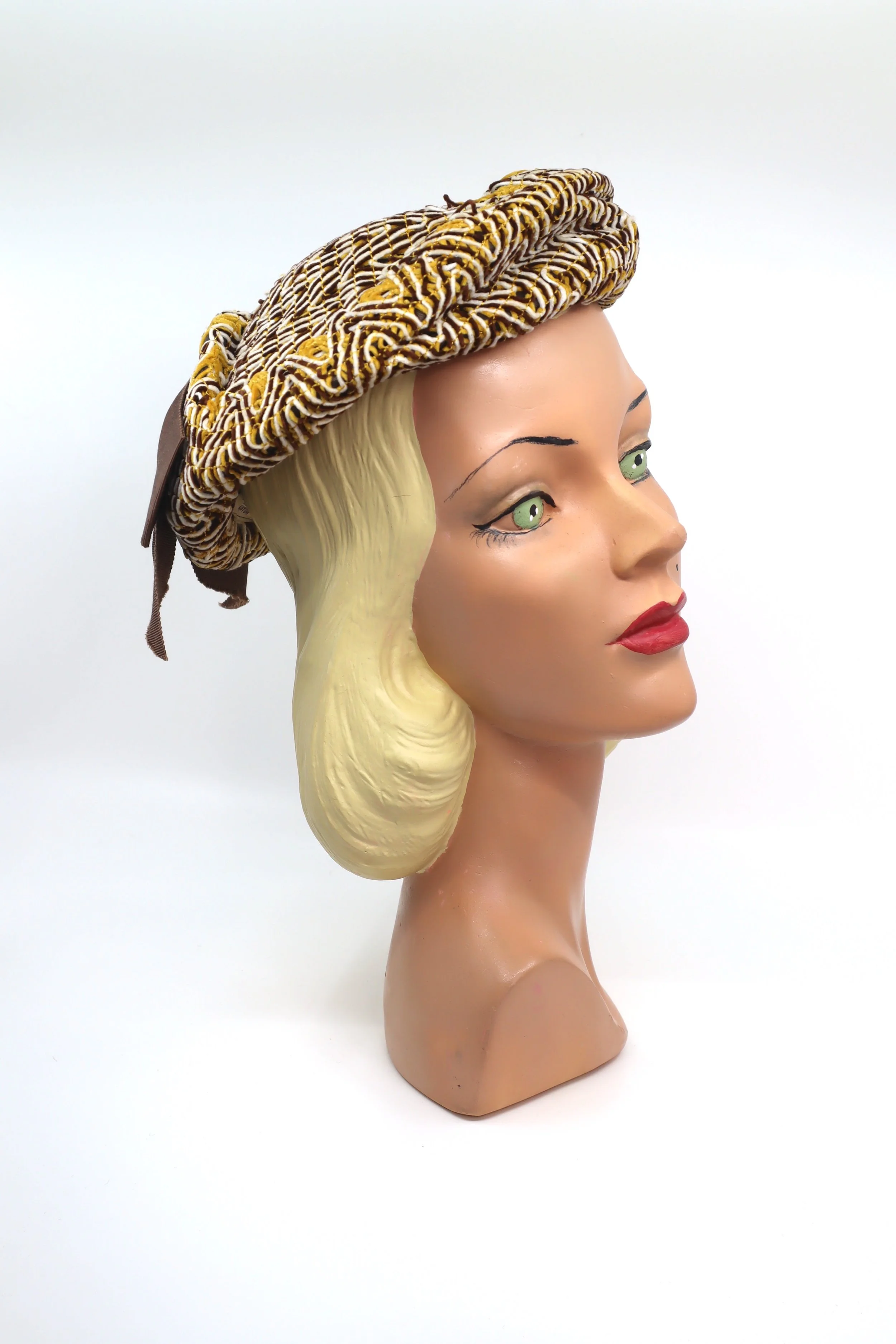 The House Of Hat Vintage Tweed Beret Vintage Hat Shop Australia.JPG