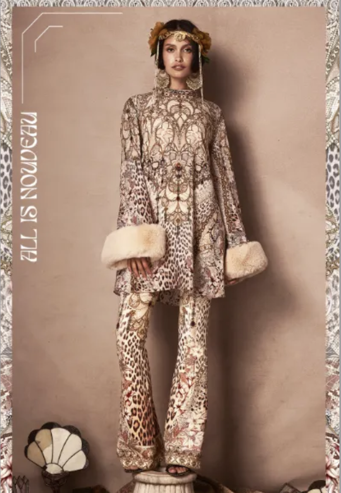 The House of Hats Mucha Headpiece as featured in Camilla's Collection Time Trippin Millinery Australia .png