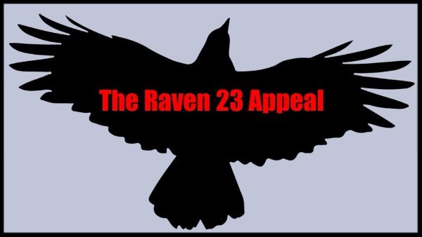 With oral arguments in the appeal scheduled for January 17, 2017, we're happy to report some positive developments in our fight to Free Raven 23.