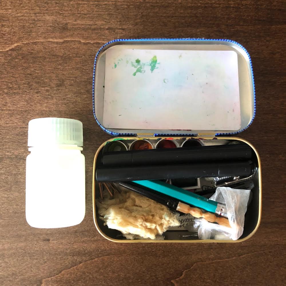 What is in my travel art kit? — Pearl Lui