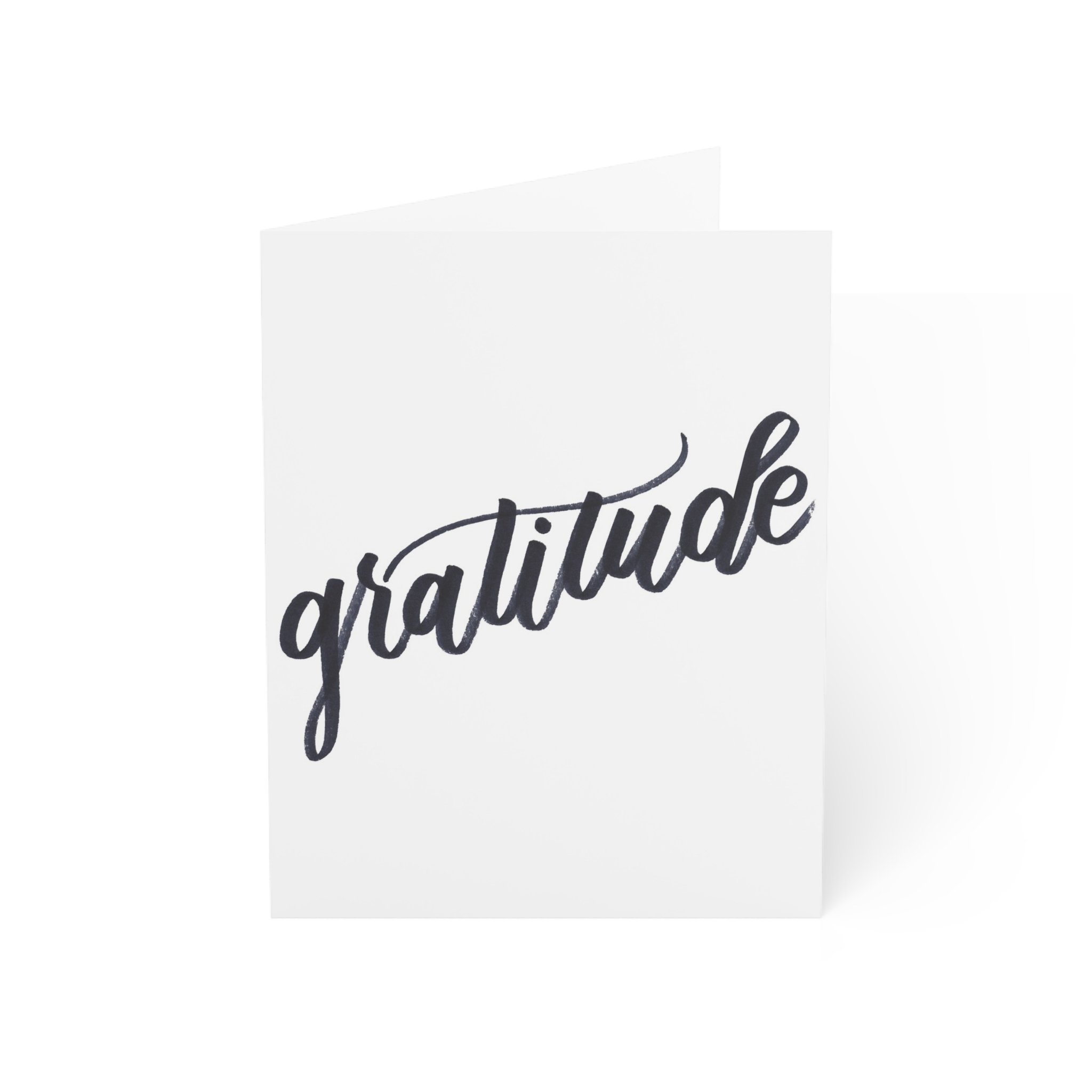 Gratitude Greeting Card by Pearl Lui