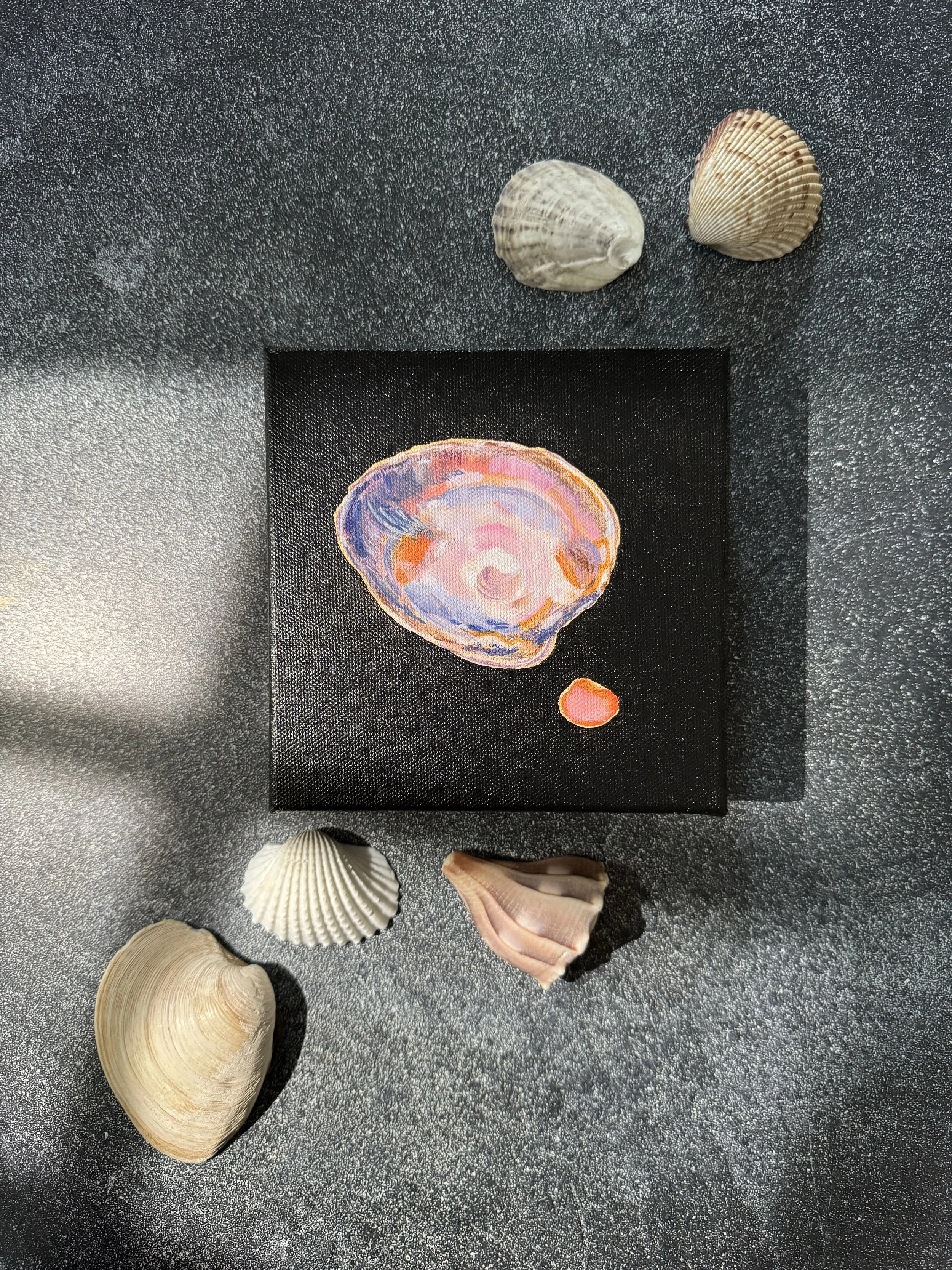 Pearl_Lui-DearDaughtersDesign-WorldIsYourOyster-03-PainterlyAcrylicHandPaintedCanvas-Sunny-LargeAtlanticClamShell.jpg