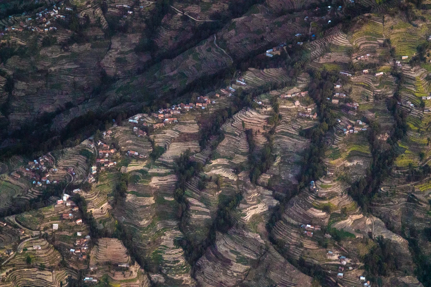 No roads or transportation to any of the villages in the Solu Khumbu and Khumbu Valley. Almost everything is brought in on the backs of porters, yaks, or the occasional helicopter. 