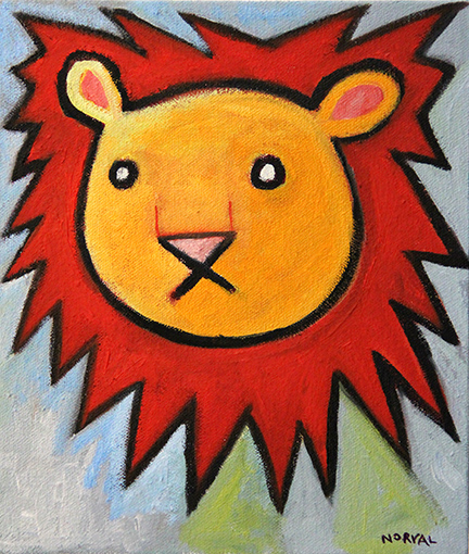 Lion Mane Abstract