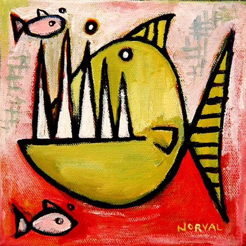 Chillin' Piranha