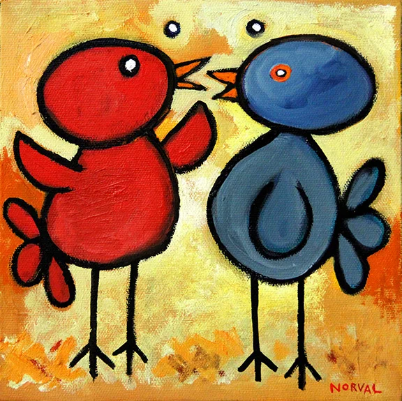 Red Chick Blue Chick