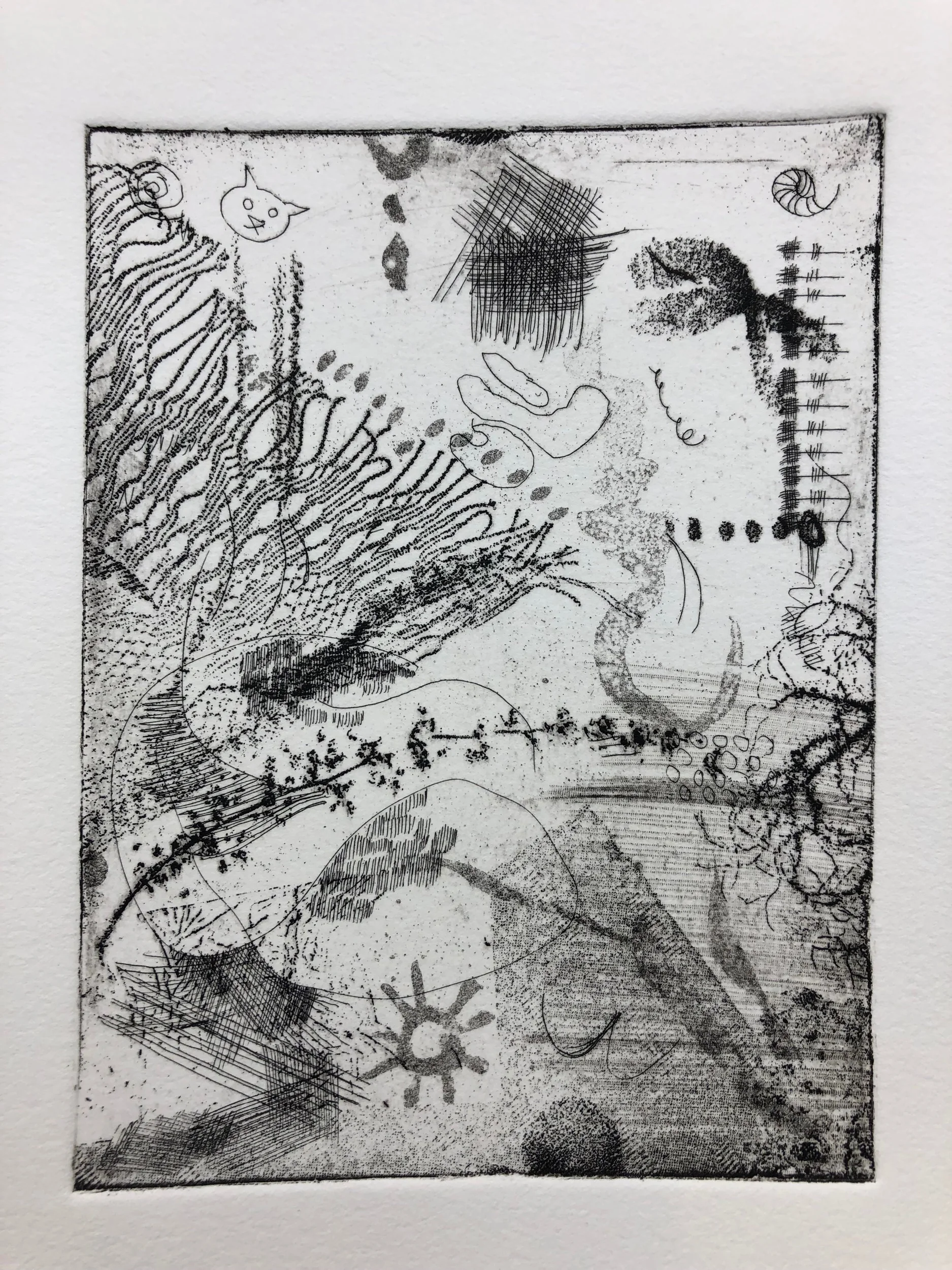 Class test plate - guess which part I did?