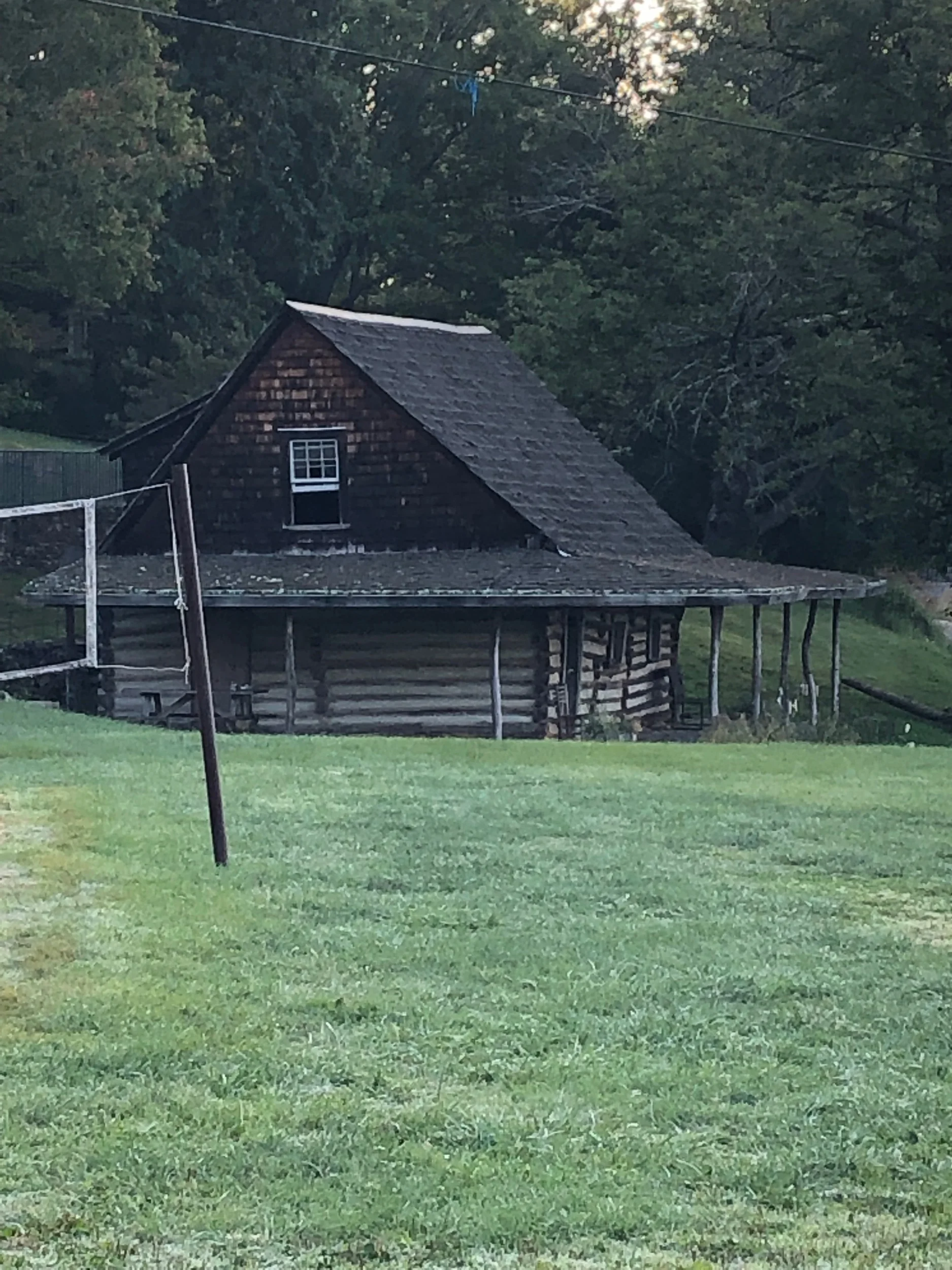 My favorite old house on Penland campus - it was used as a dye house in a previous life.