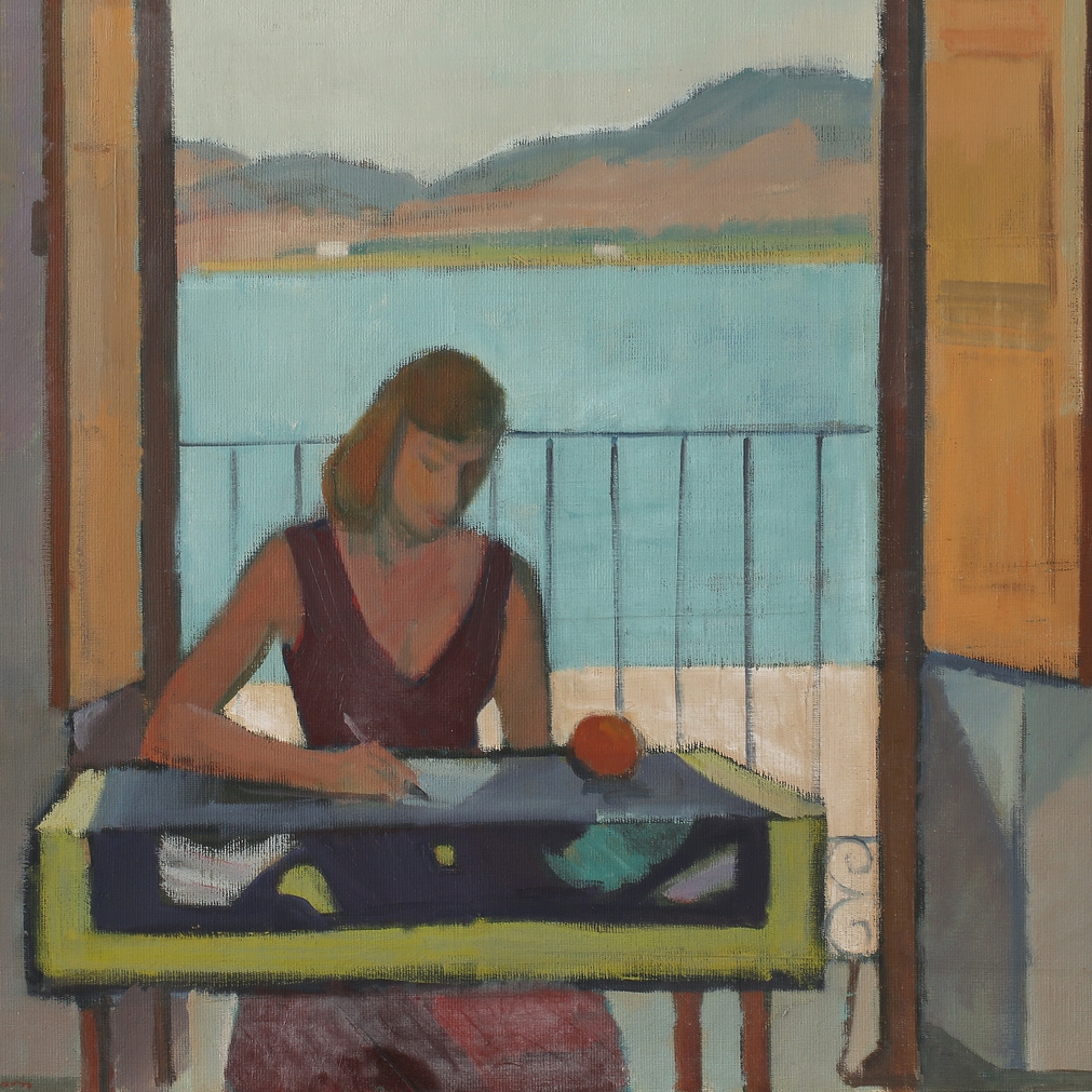 'At the Window, Ibiza'