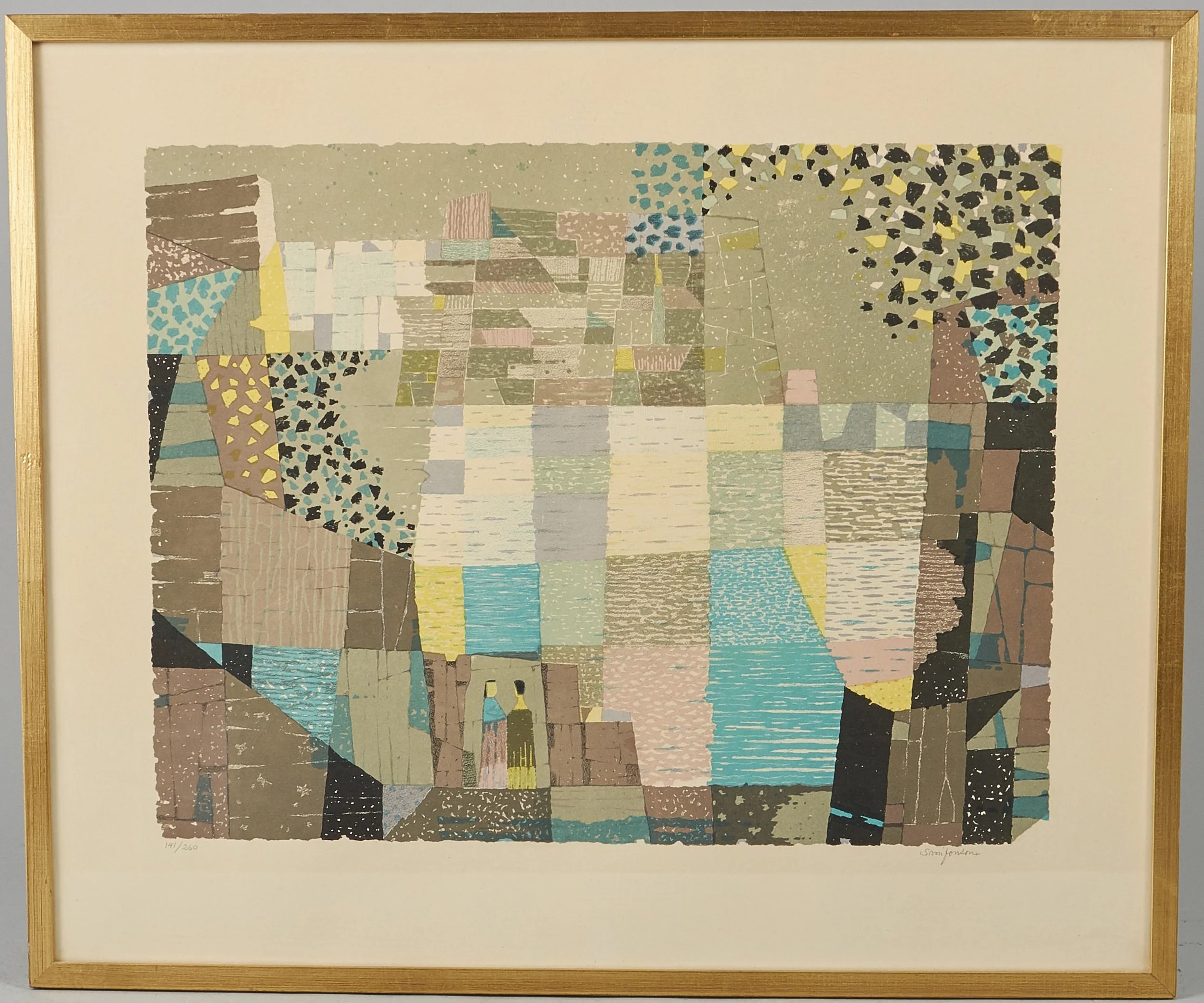 Sven Jonson (Swedish 1902-1981) signed and numbered limited edition lithograph - 141_260 - 33x43cm image size (larger with border and frame).jpg