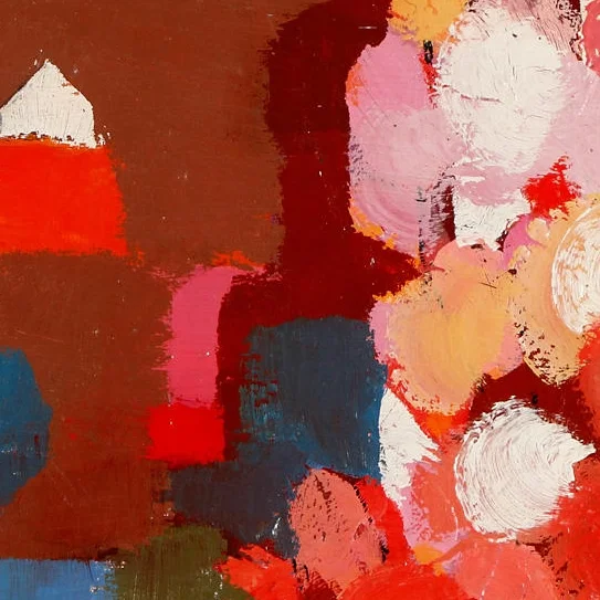 Hans Osswald (Swedish 1919-1983) - Abstract - oil on panel 26x62 cm (panel size - larger in frame).jpg