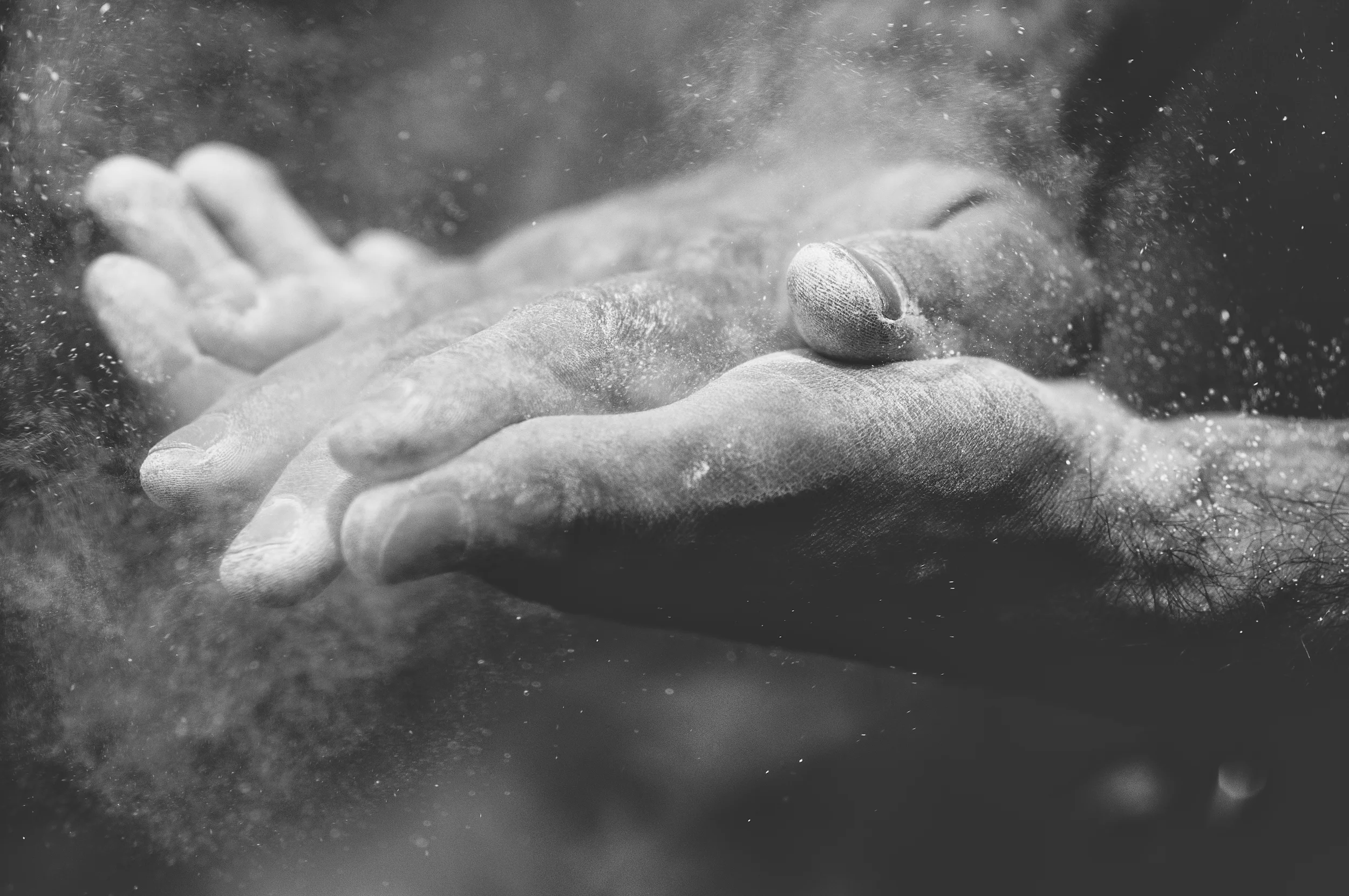 Climbing Preparation Shot 2