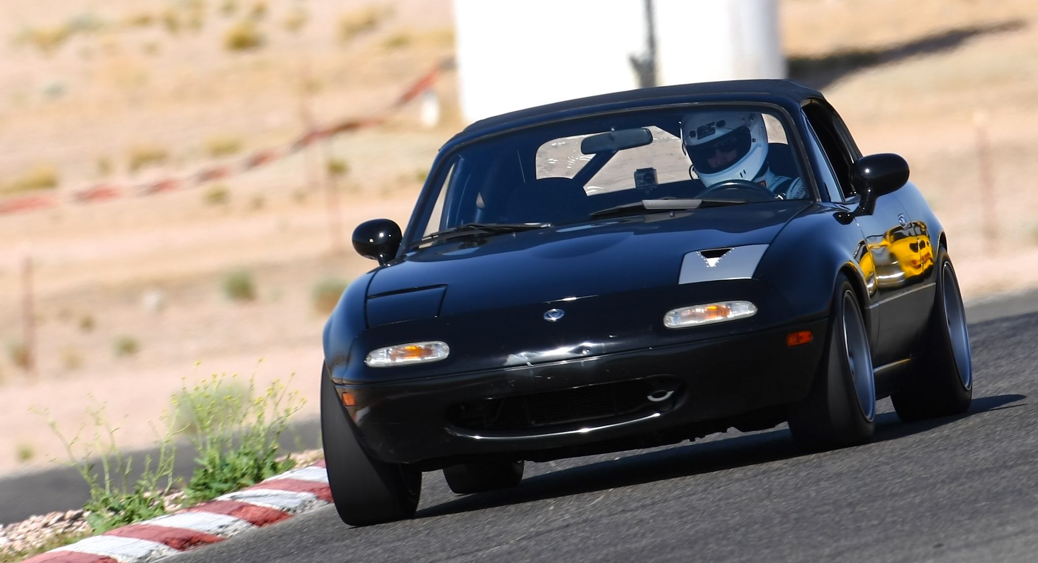  ...and on the track for a successful test. 