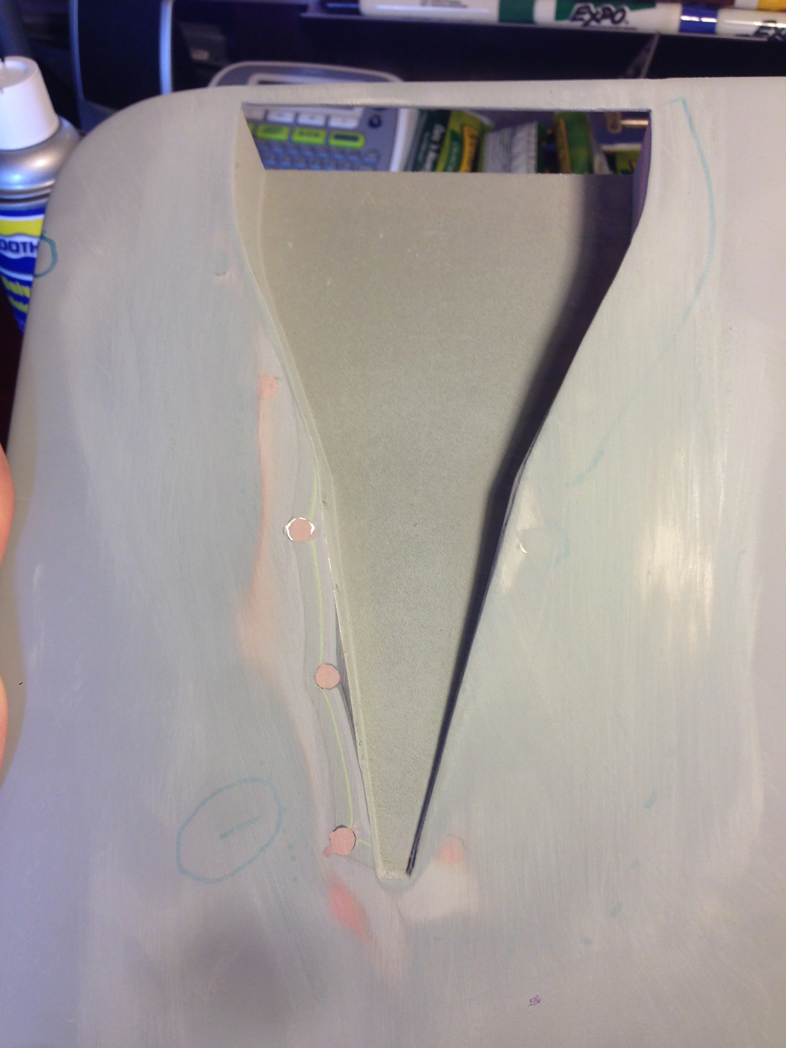  I think I mentioned that there was sanding involved in this project... 