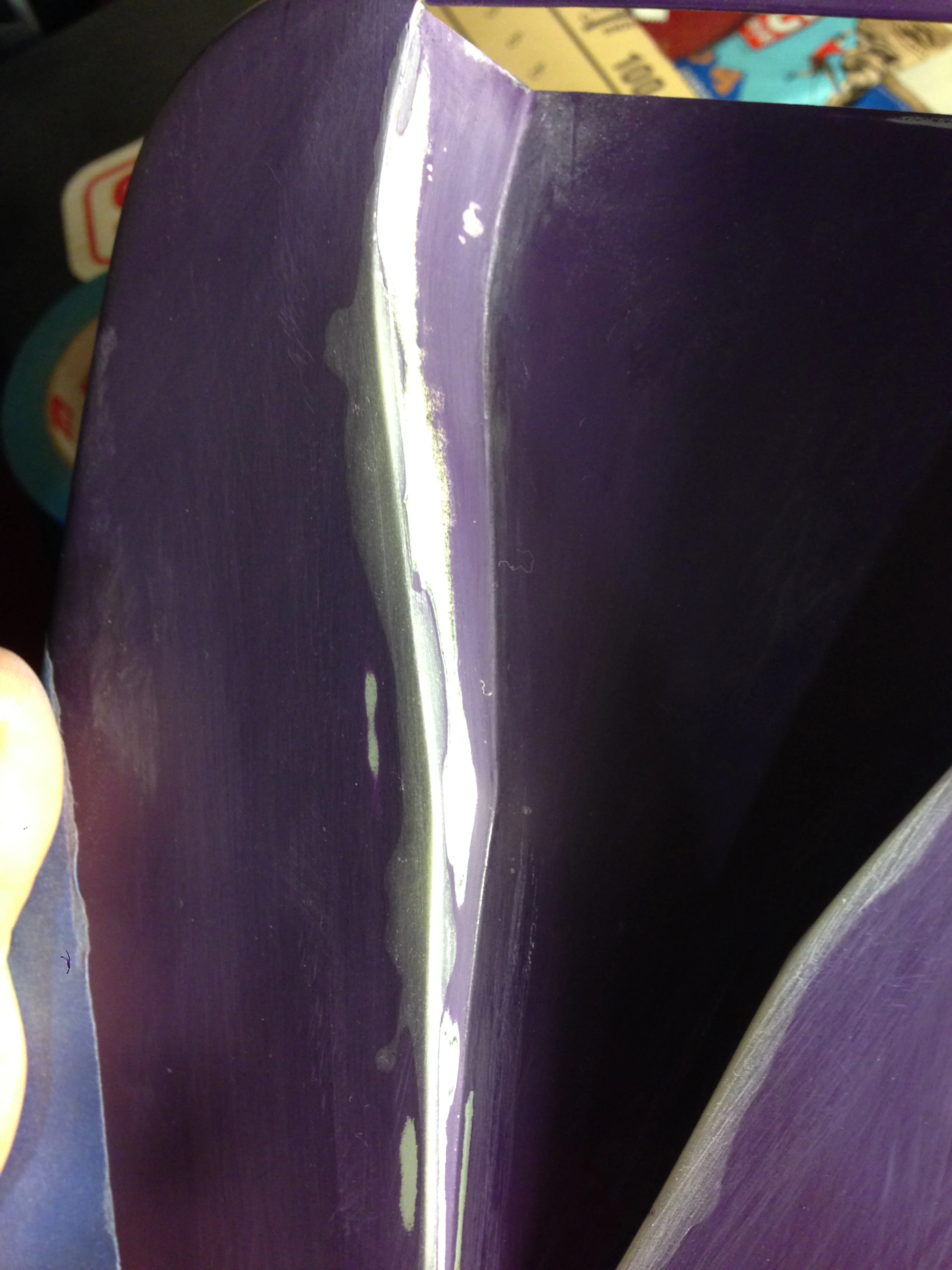  Fixing the seam and sharpening those corners! 