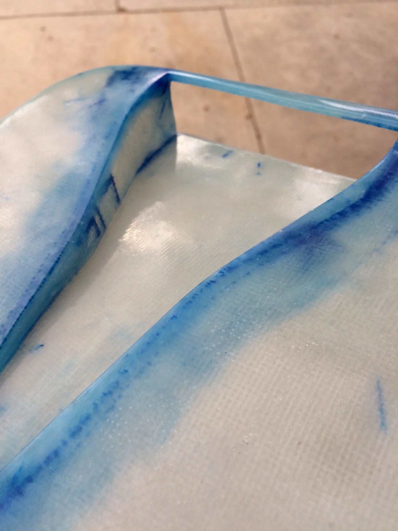  Nice sharp corners, very few air bubbles. 