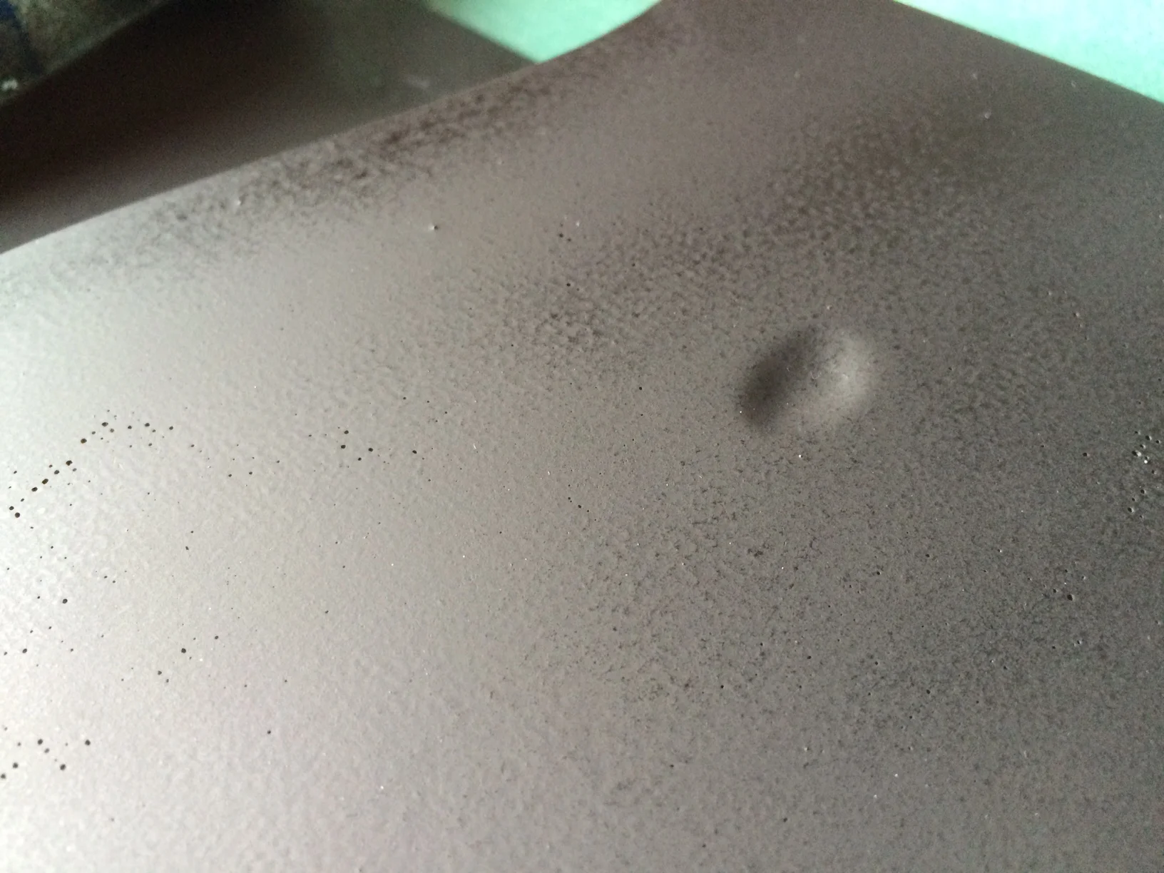  ...you can see some pinholes and the mold error. Not to worry, this is just a prototype! 