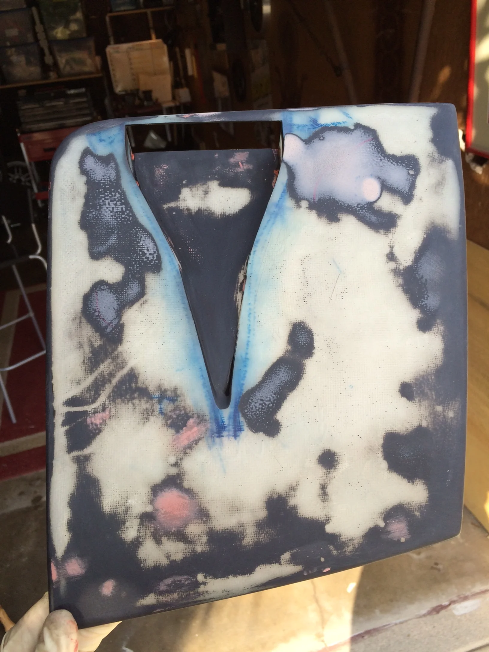  A quick filler job will take care of the imperfections.&nbsp; 