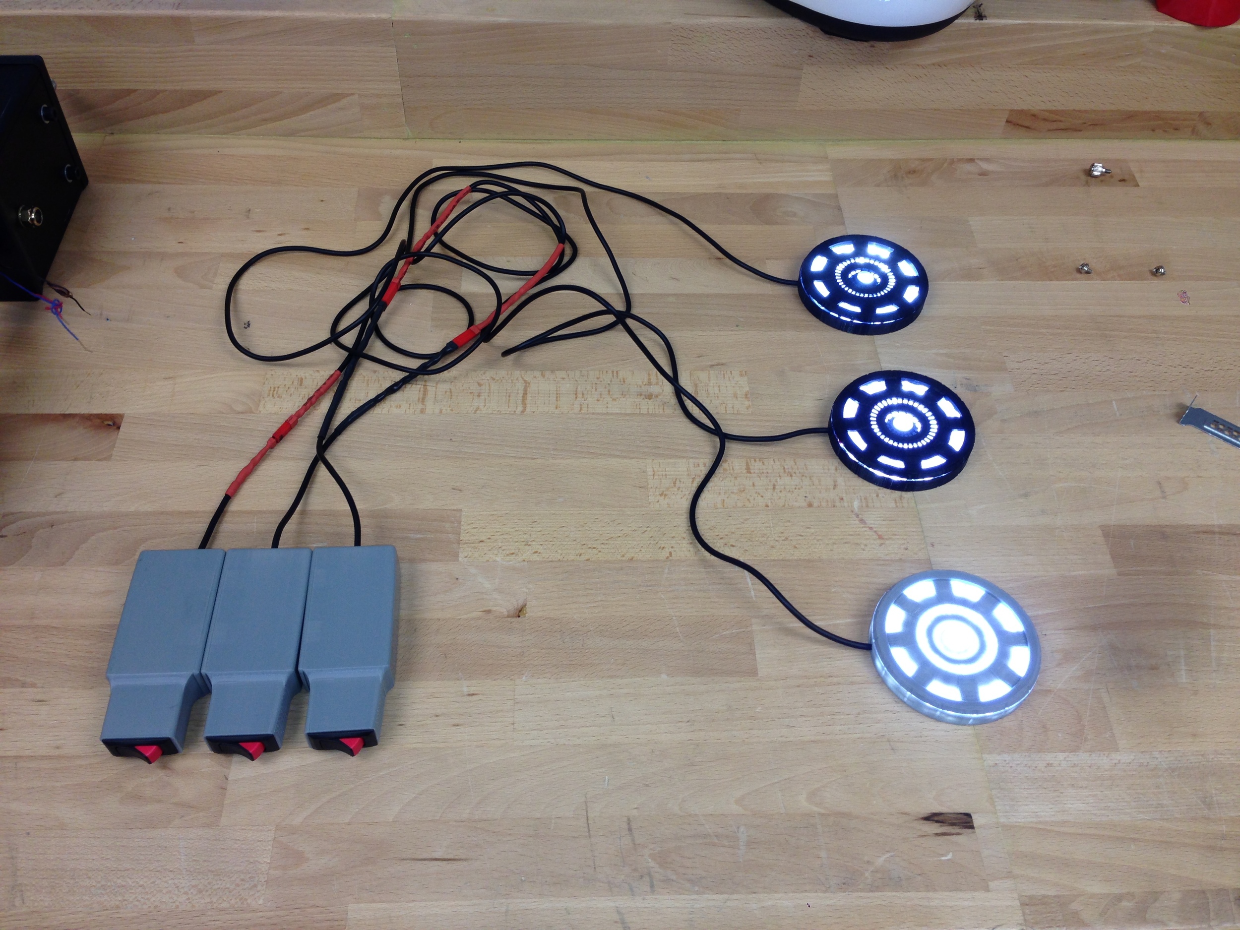  The finished units.&nbsp; 