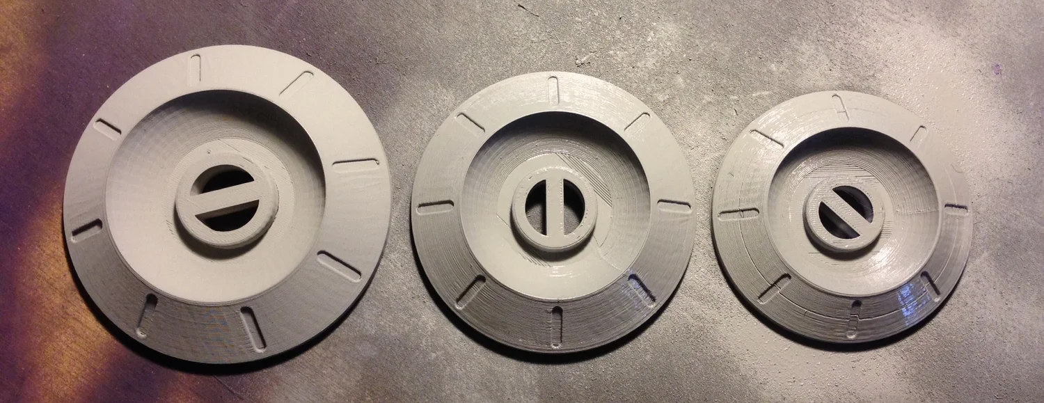  The three scales of ears. 