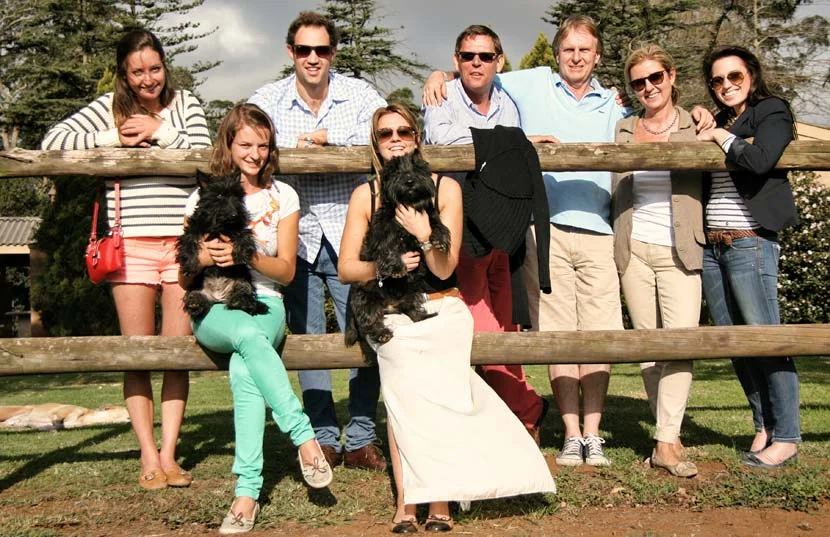 Valerie de Clerck, Aline De Meyer, Seamus Kelly, Colle Family, Gaby Maubec