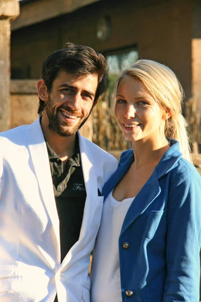 Pascal Ellinas and Sarah Pietersen